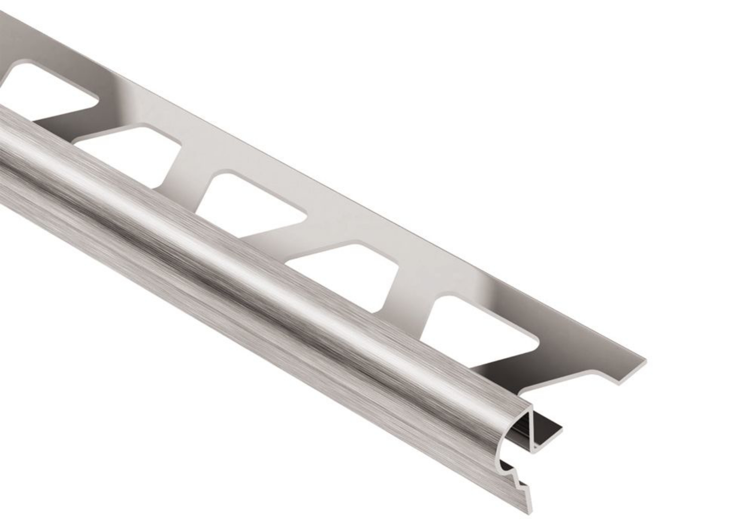 Schluter Trep-Fl Nez De Marche 11/32" Inox Brossé FL90EB