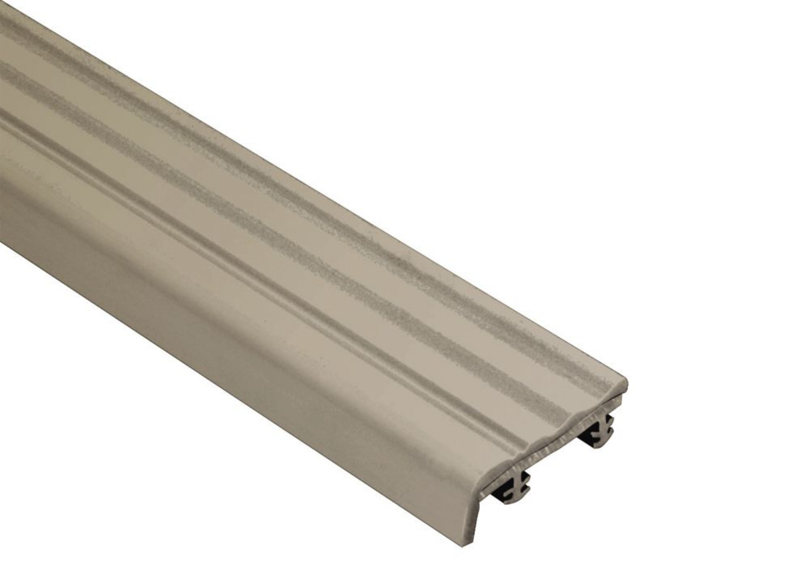 Schluter Trep-S Élément Rplcmt 1-1/32" Gris 50' PEA26/G/50