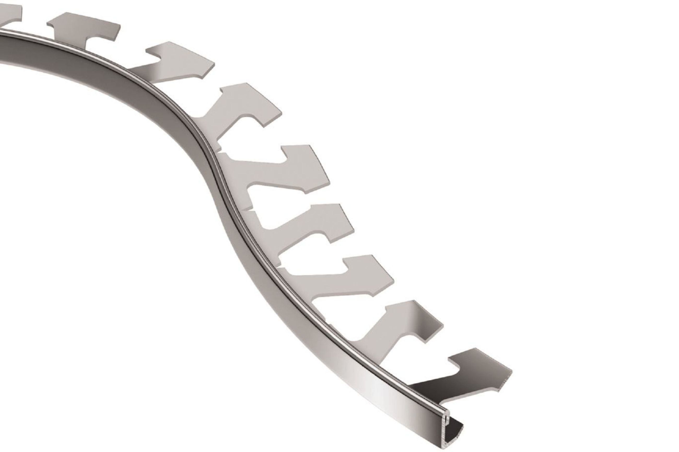 Schluter Schiene-Radius Profilé 3/8" Inox R/E100