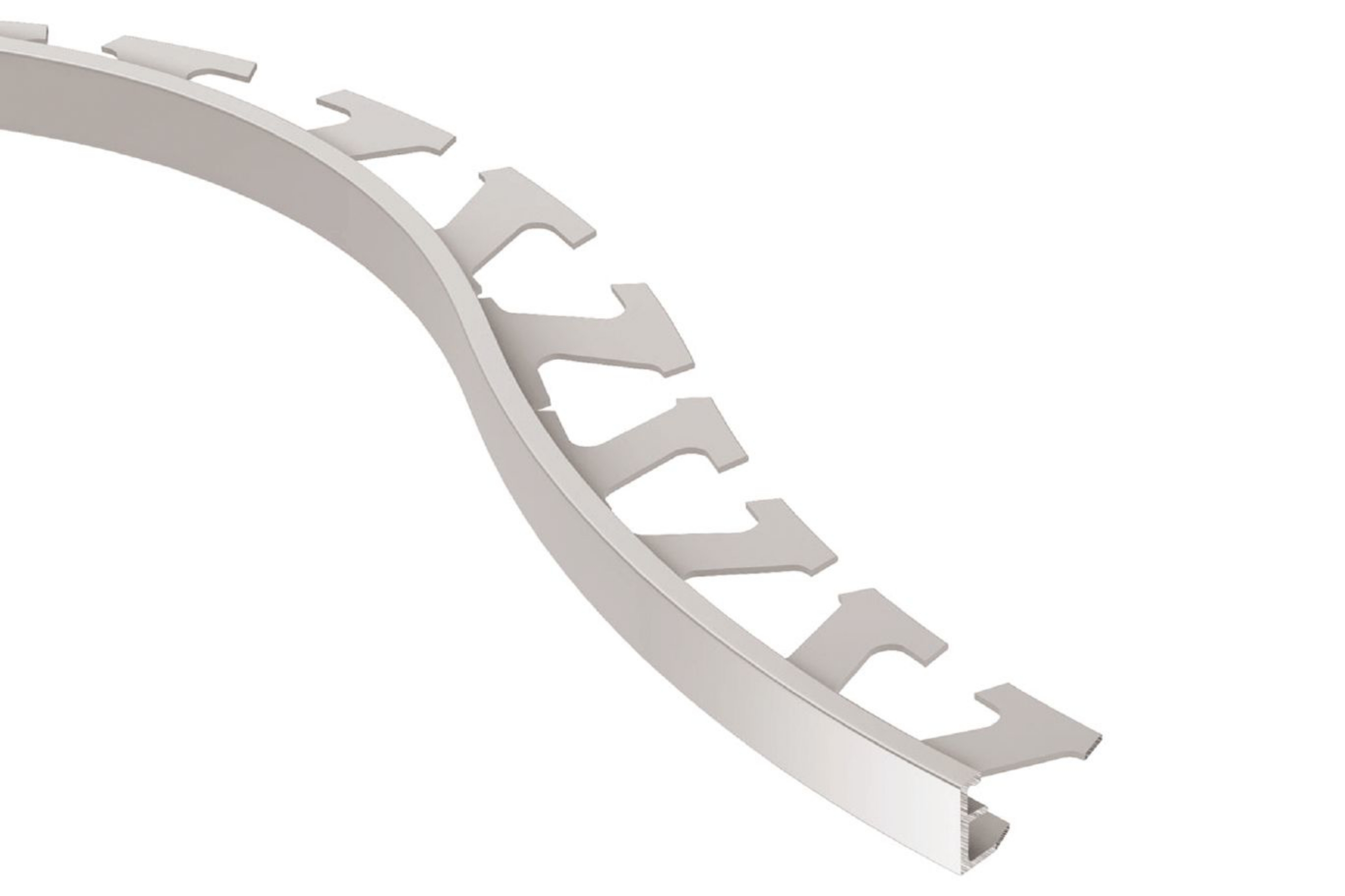 Schluter Schiene-Radius Profilé 3/16" Alum Mat R/AE45
