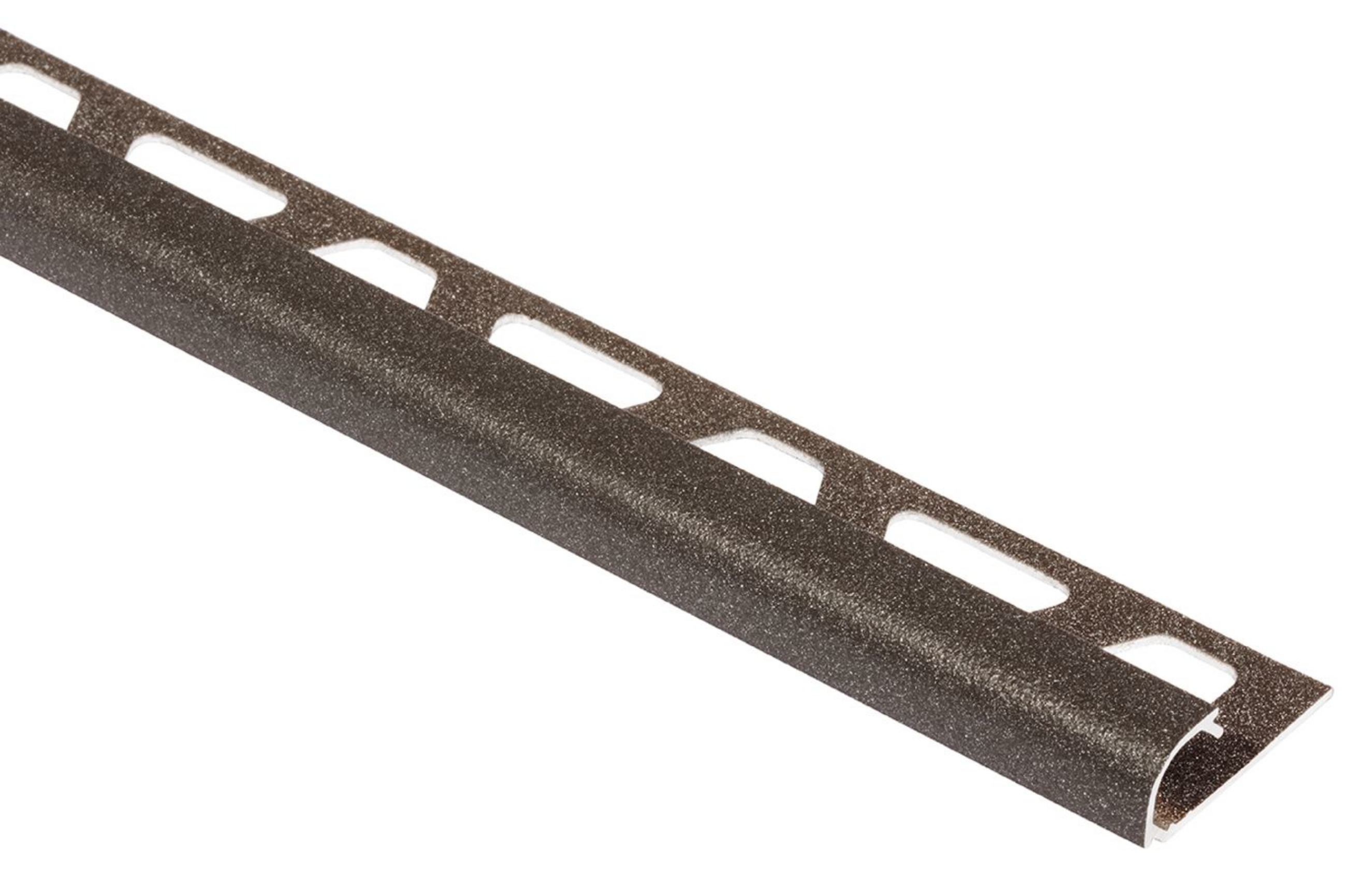 Schluter Rondec Profilé Rond 1/2" Alum Anthracite Clair RO125TSLA