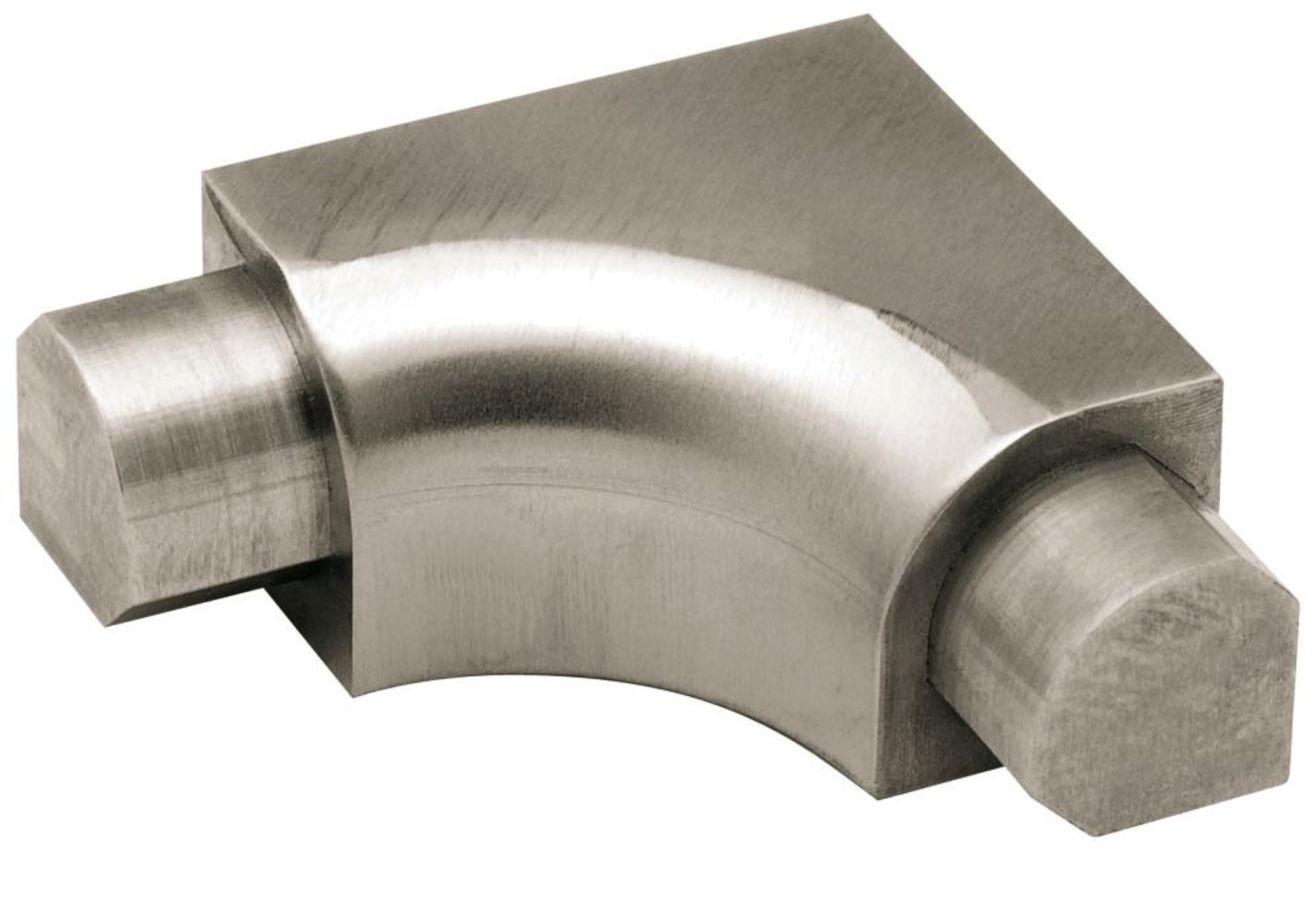 Schluter Rondec 3/8" Coin Évier 1/2" Inox I2S/RO125E/V2A