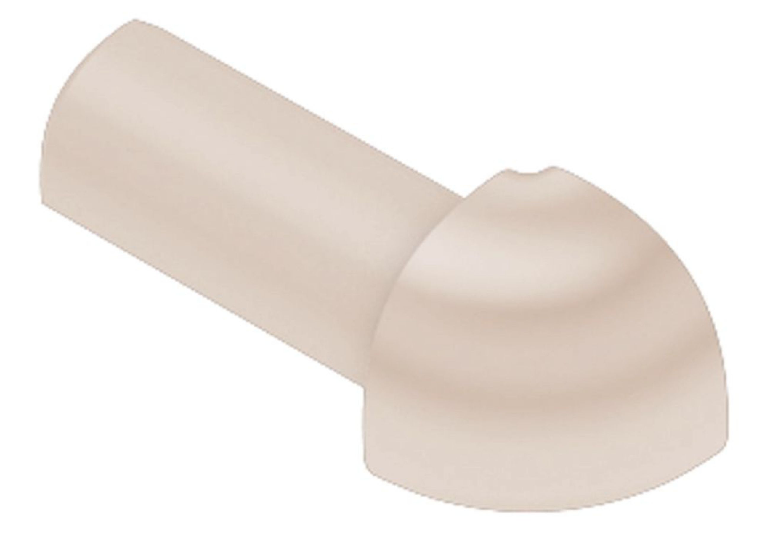 Schluter Rondec Coin Ext 1/2" Pvc Bahama E/PRO125BH