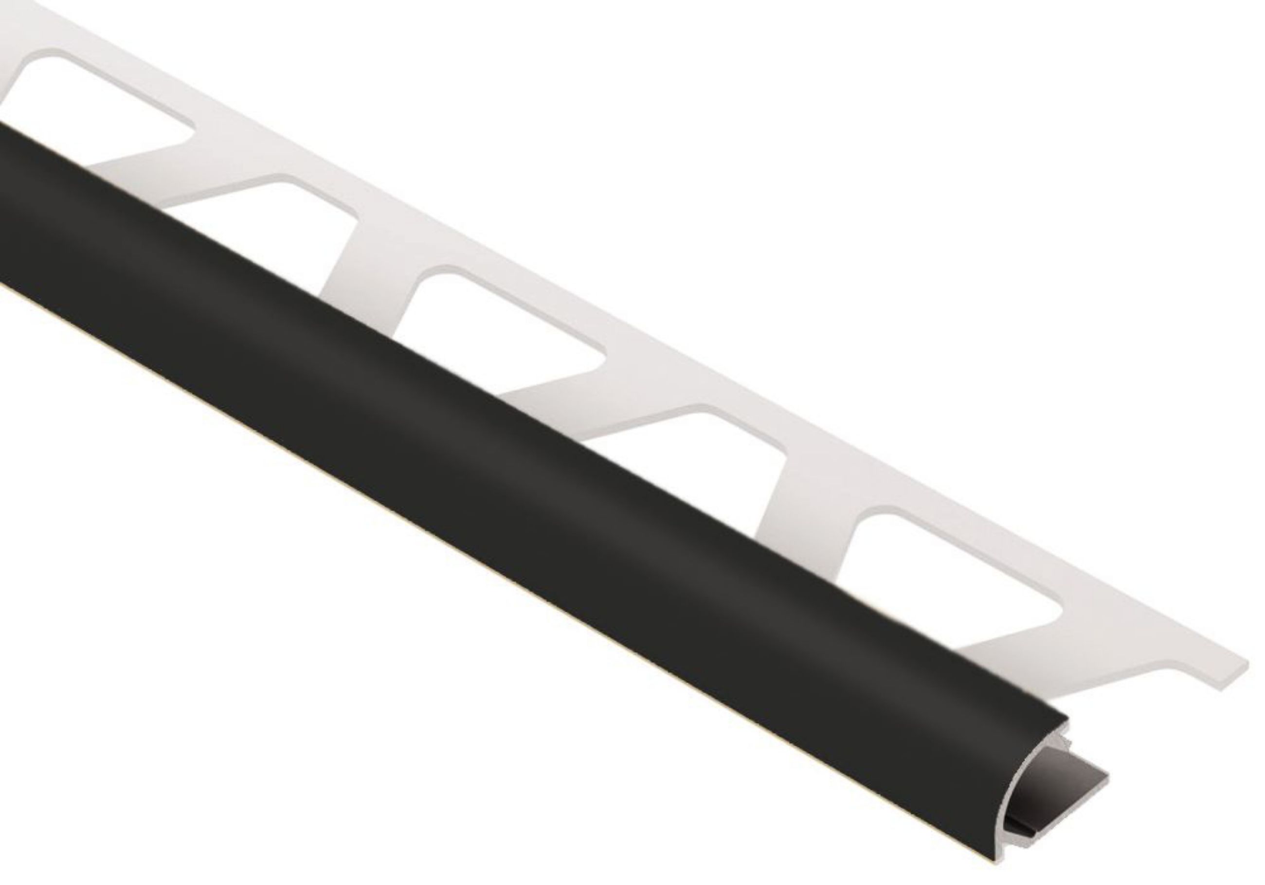Schluter Rondec Profilé Rond 1/2" Alum Brun Noir RO125SB
