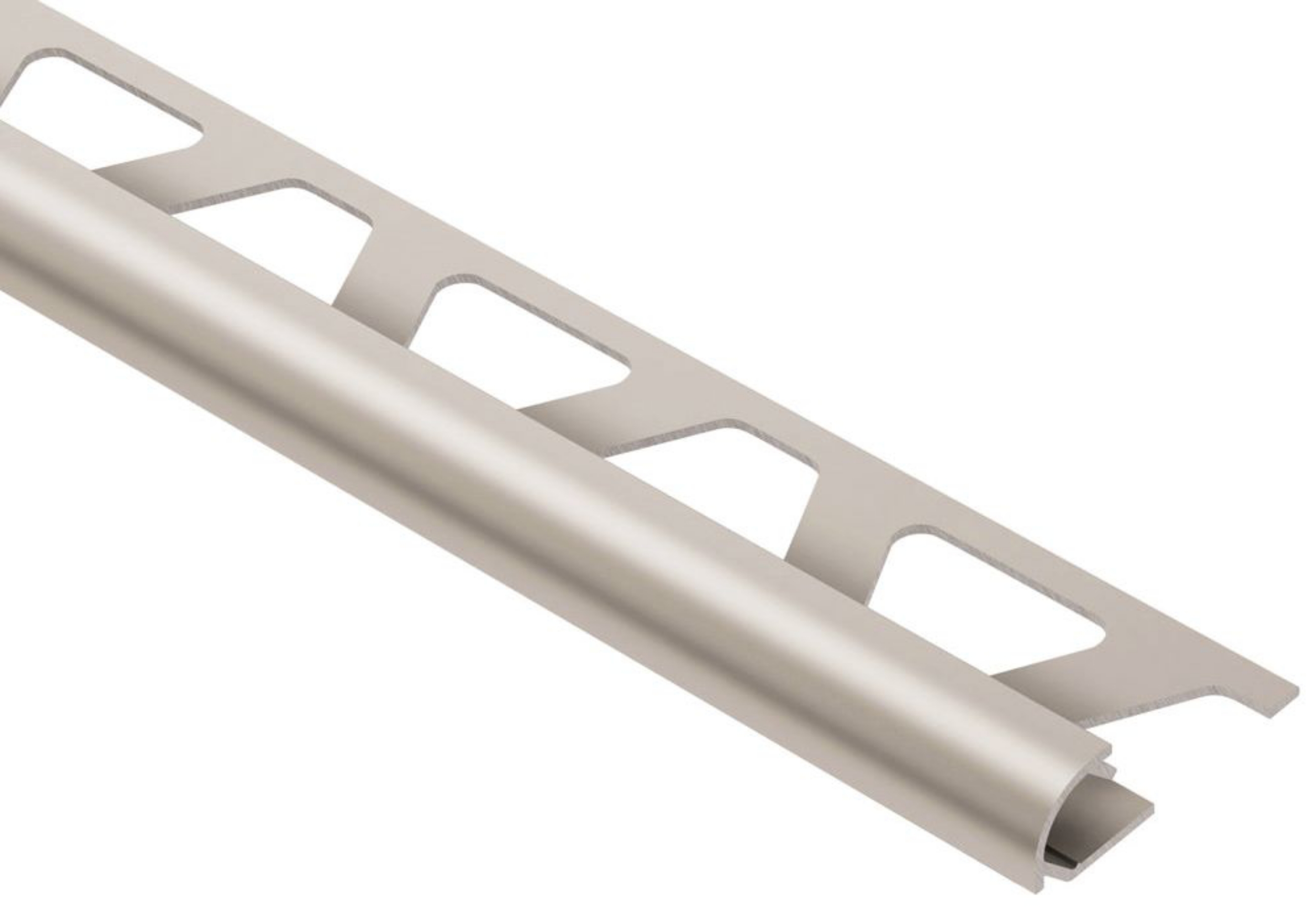 Schluter Rondec Profilé Rond 1/2" Alum Nickel Mat 10' RO125AT/300