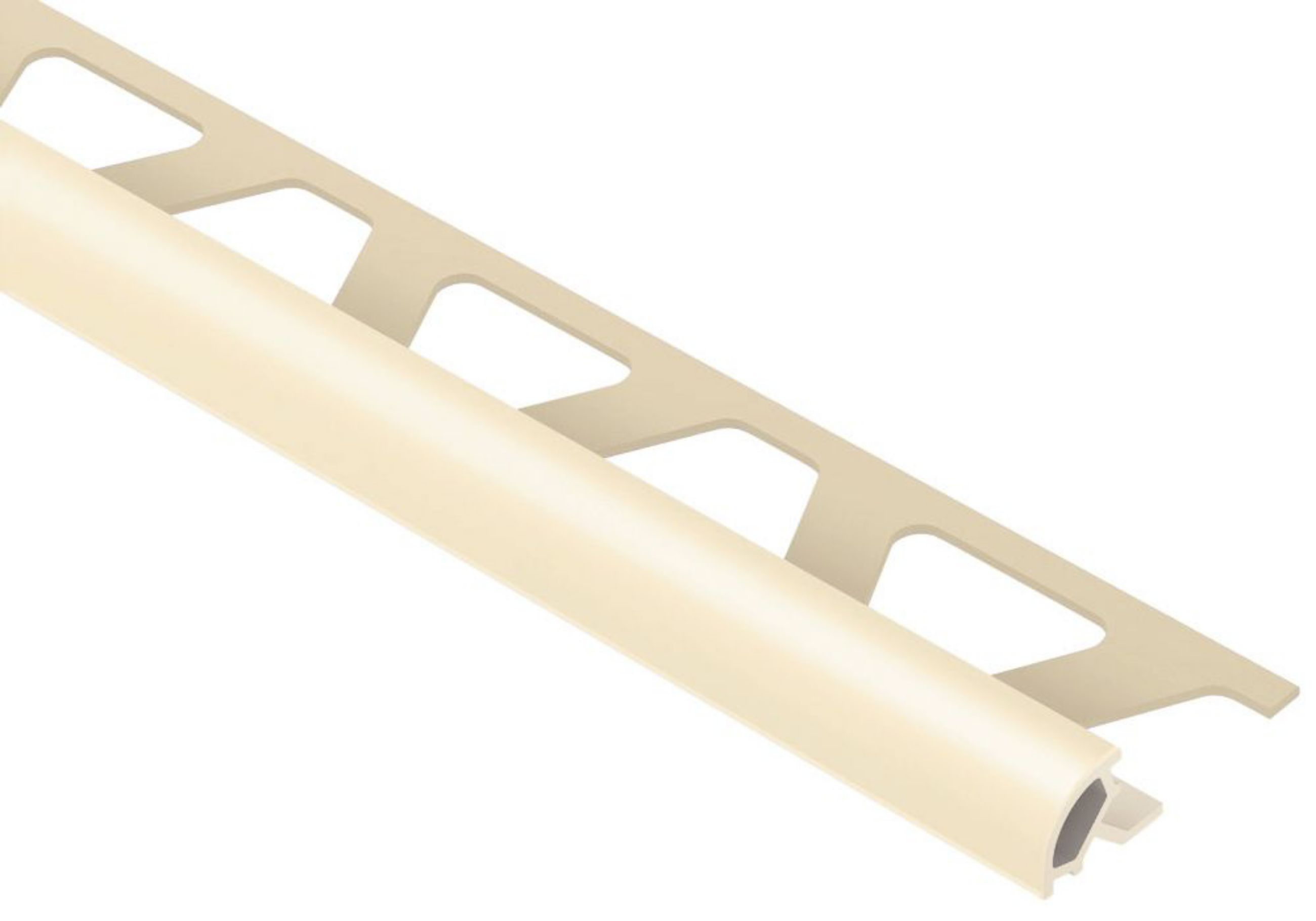 Schluter Rondec Profilé Rond 1/2" Pvc Sable PRO125SP