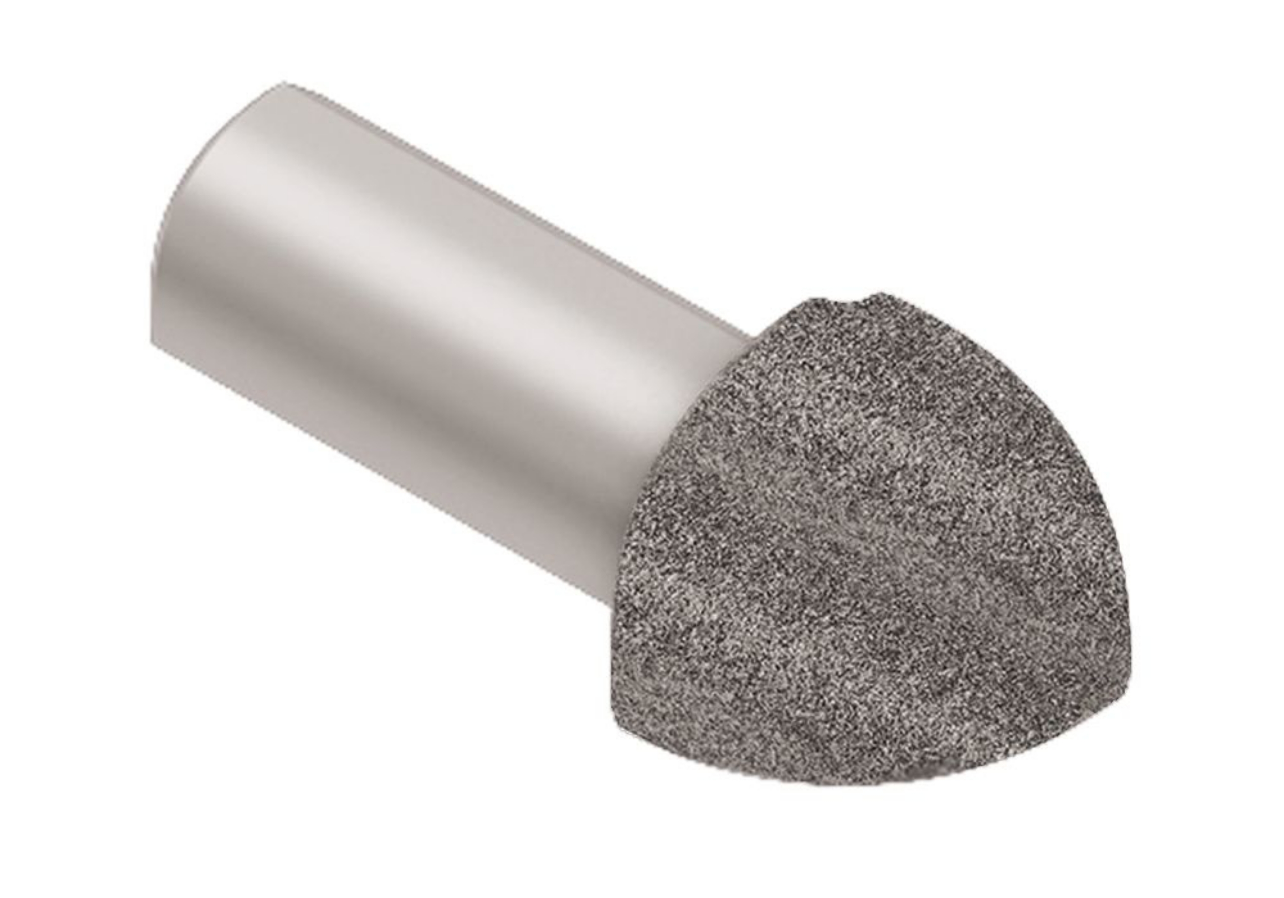 Schluter Rondec Coin Ext 7/16" Alum Étain EV/RO110TSG