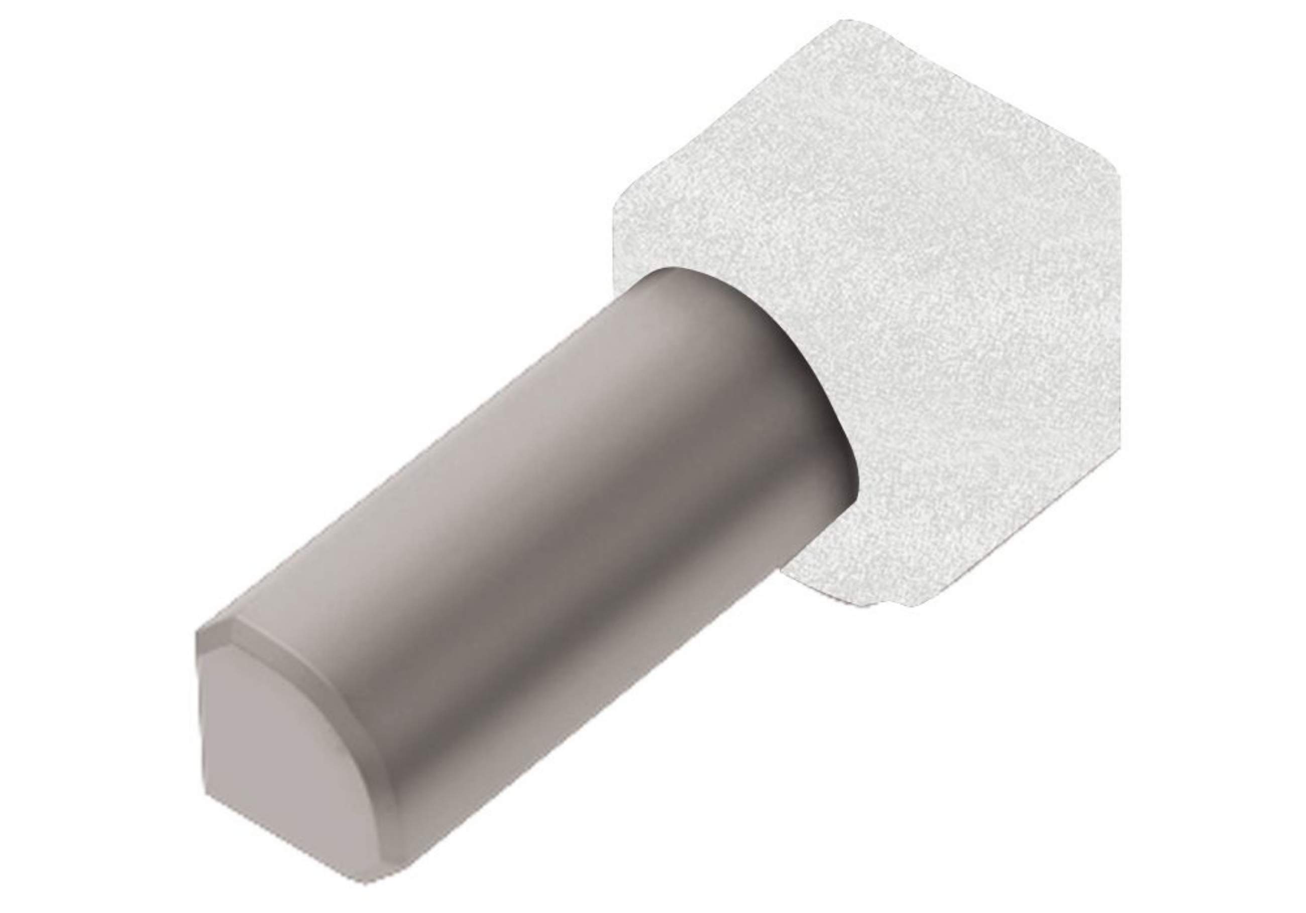 Schluter Rondec Coin Interne 7/16" Alum Blanc Mat ID/RO110MBW