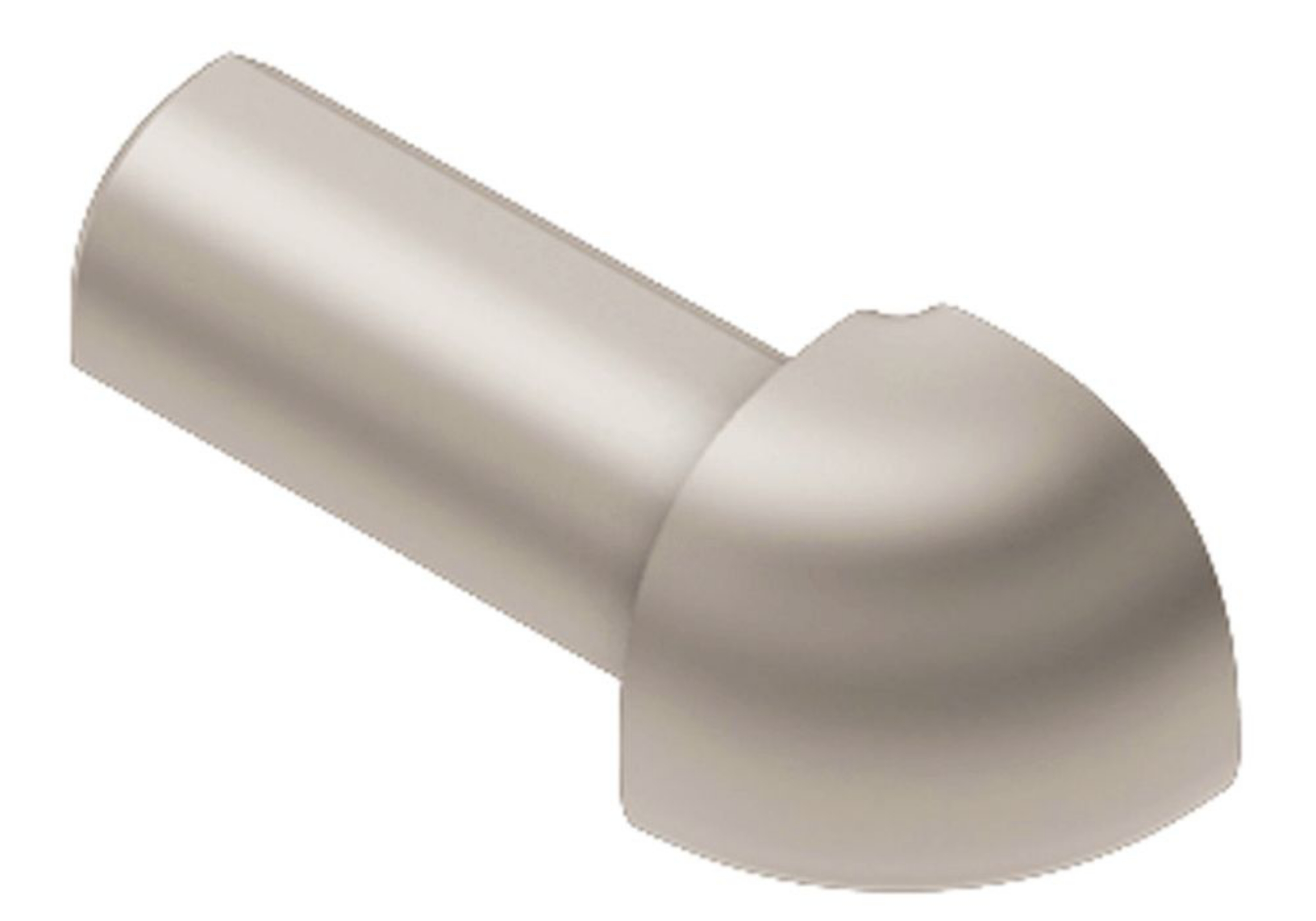 Schluter Rondec Coin Ext 3/8" Alum Nickel Mat EV/RO100AT