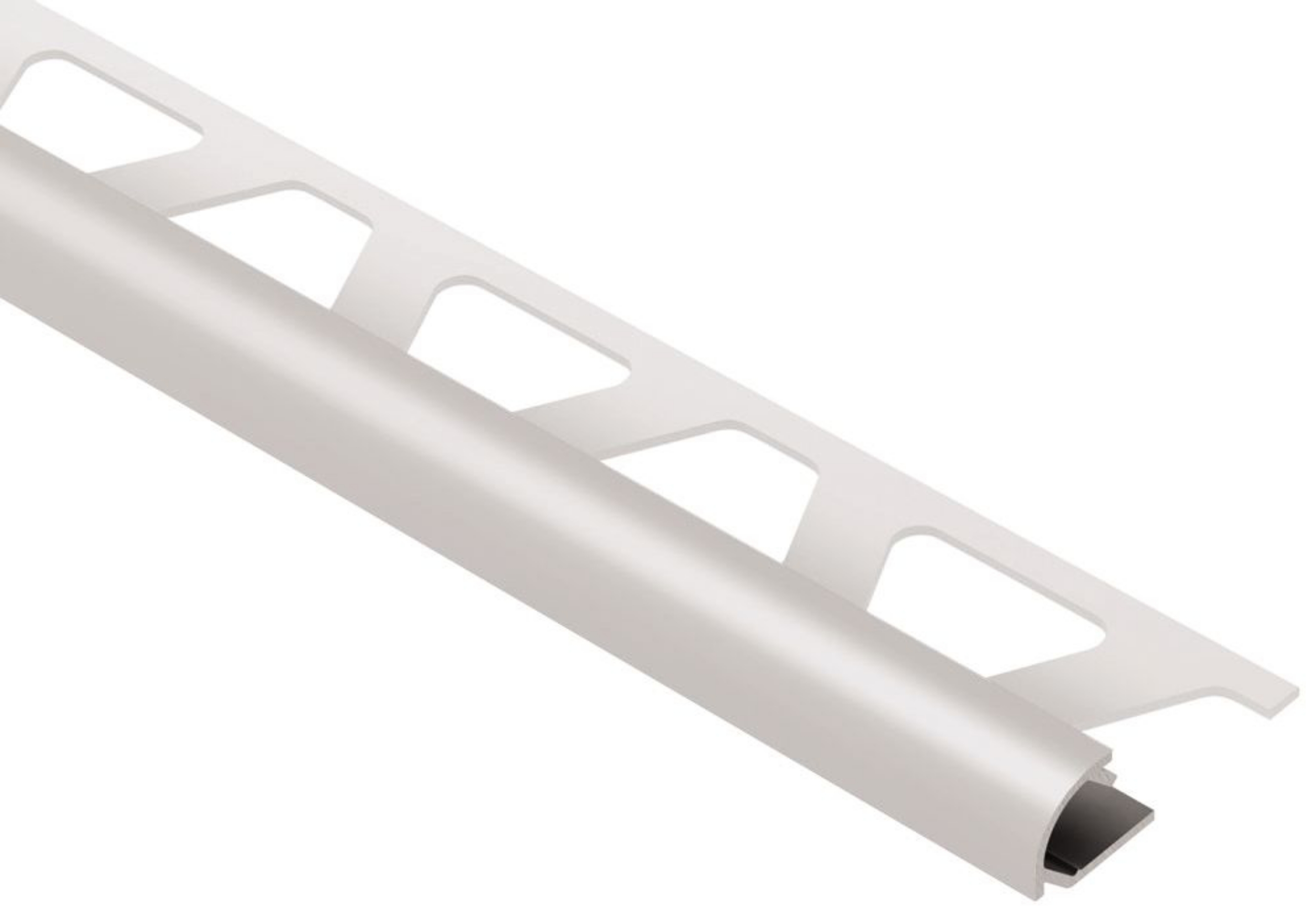 Schluter Rondec Profilé Rond 3/8" Alum Gris Classique RO100PG
