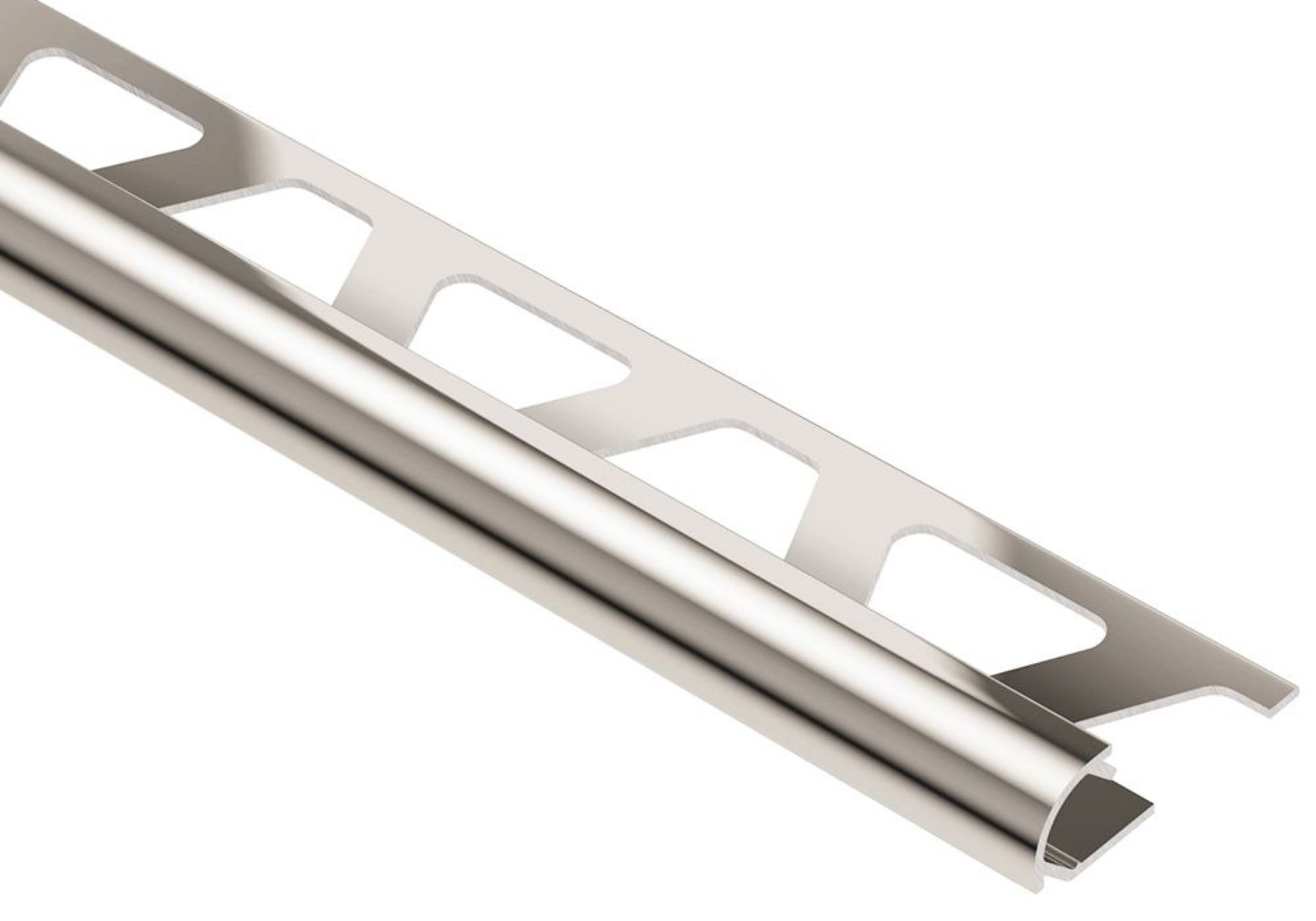 Schluter Rondec Profilé Rond 5/16" Alum Nickel Poli RO80ATG