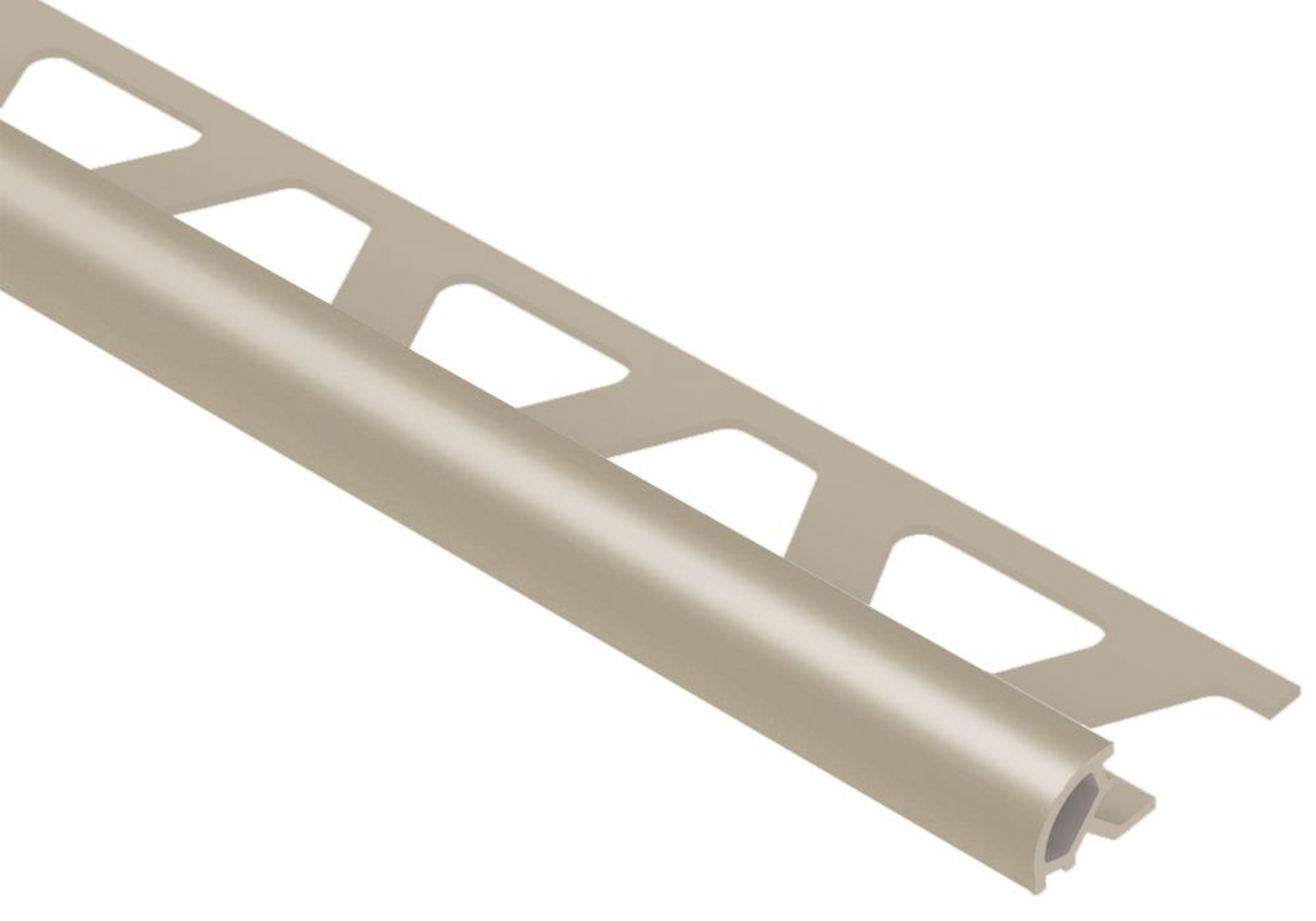 Schluter Rondec Profilé Rond 5/16" Pvc Gris PRO80G