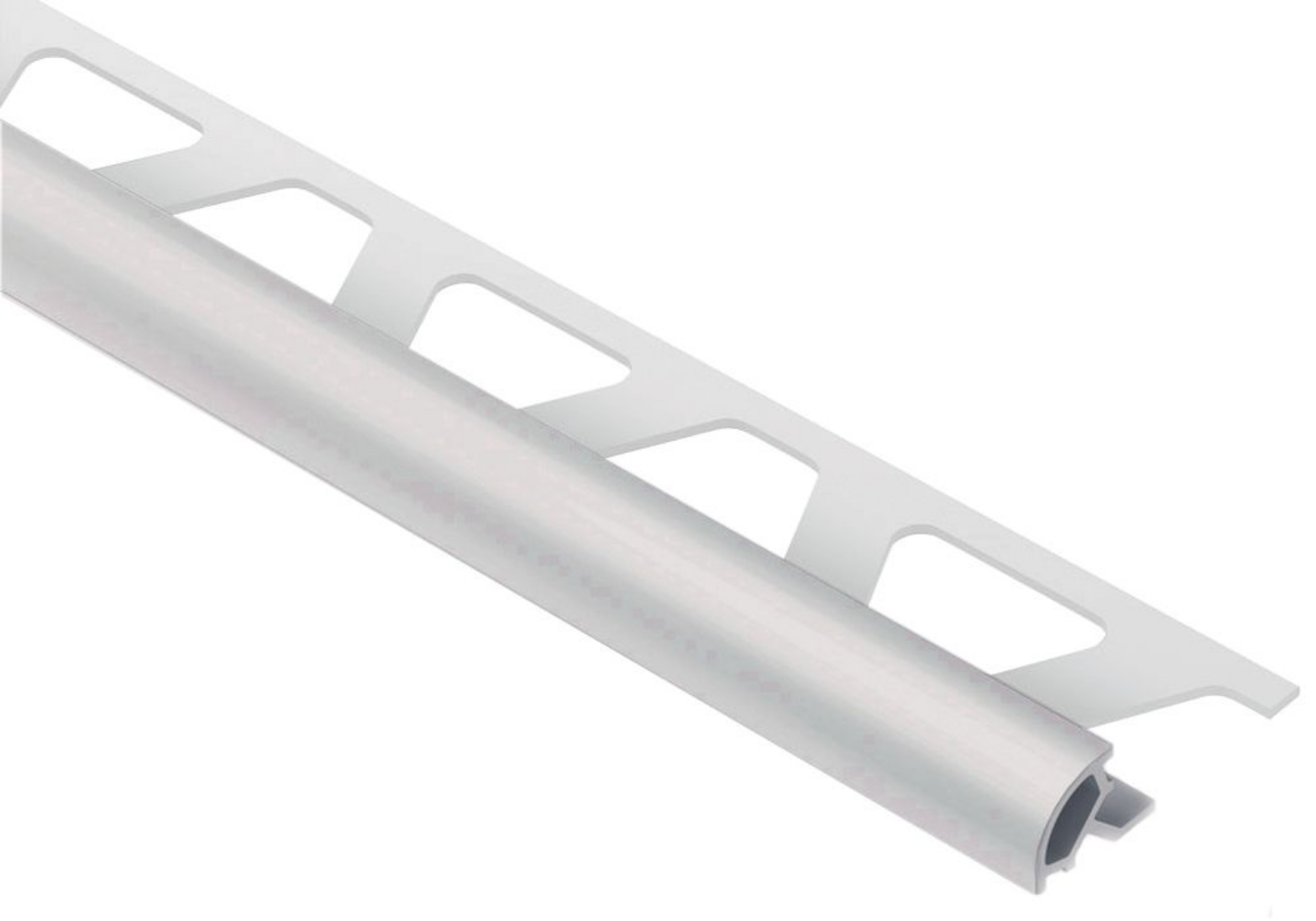 Schluter Rondec Profilé Rond 1/4" Pvc Gris Clair PRO60HG