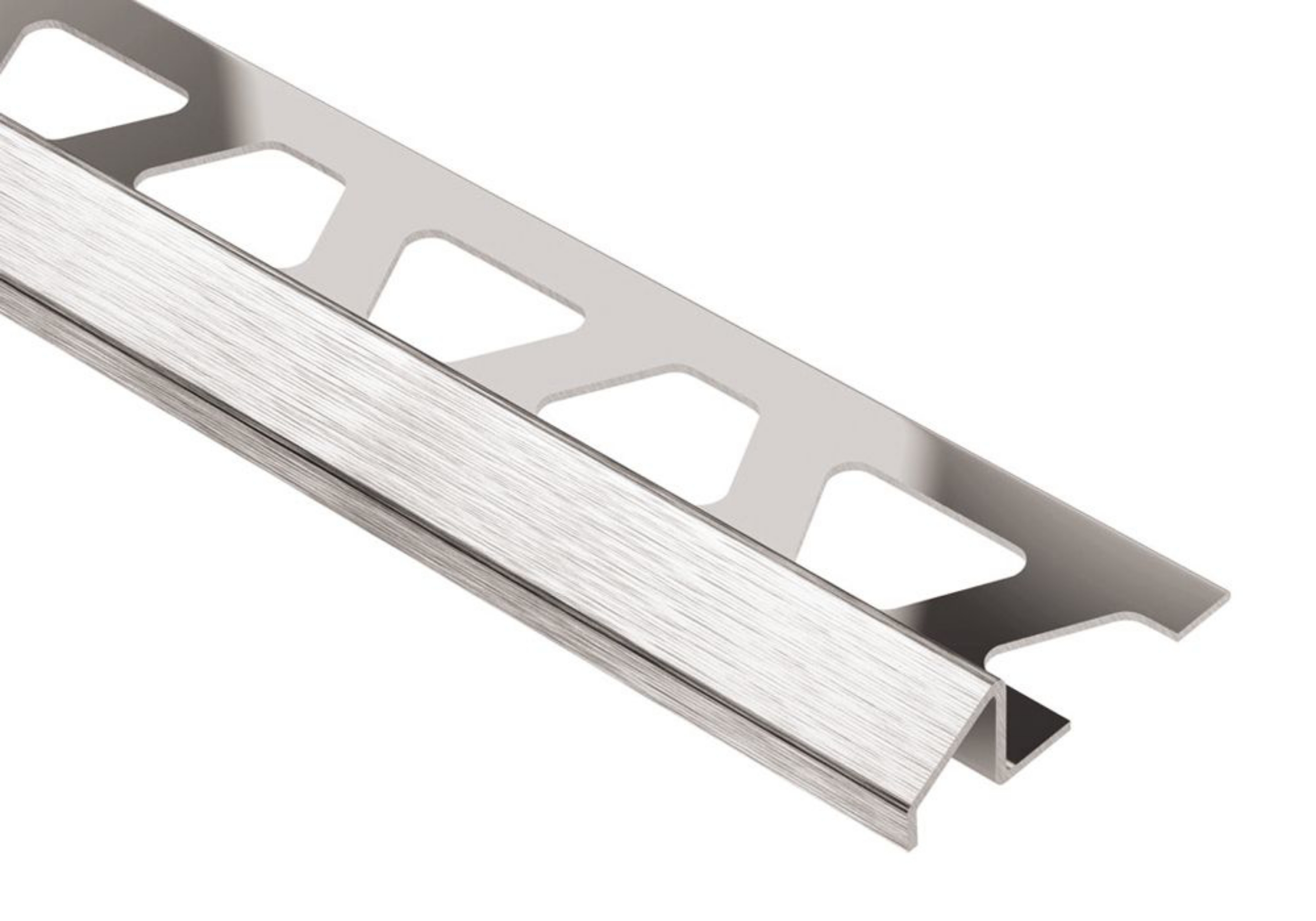 Schluter Reno-U Transition 7/16" Inox Brossé EBU110