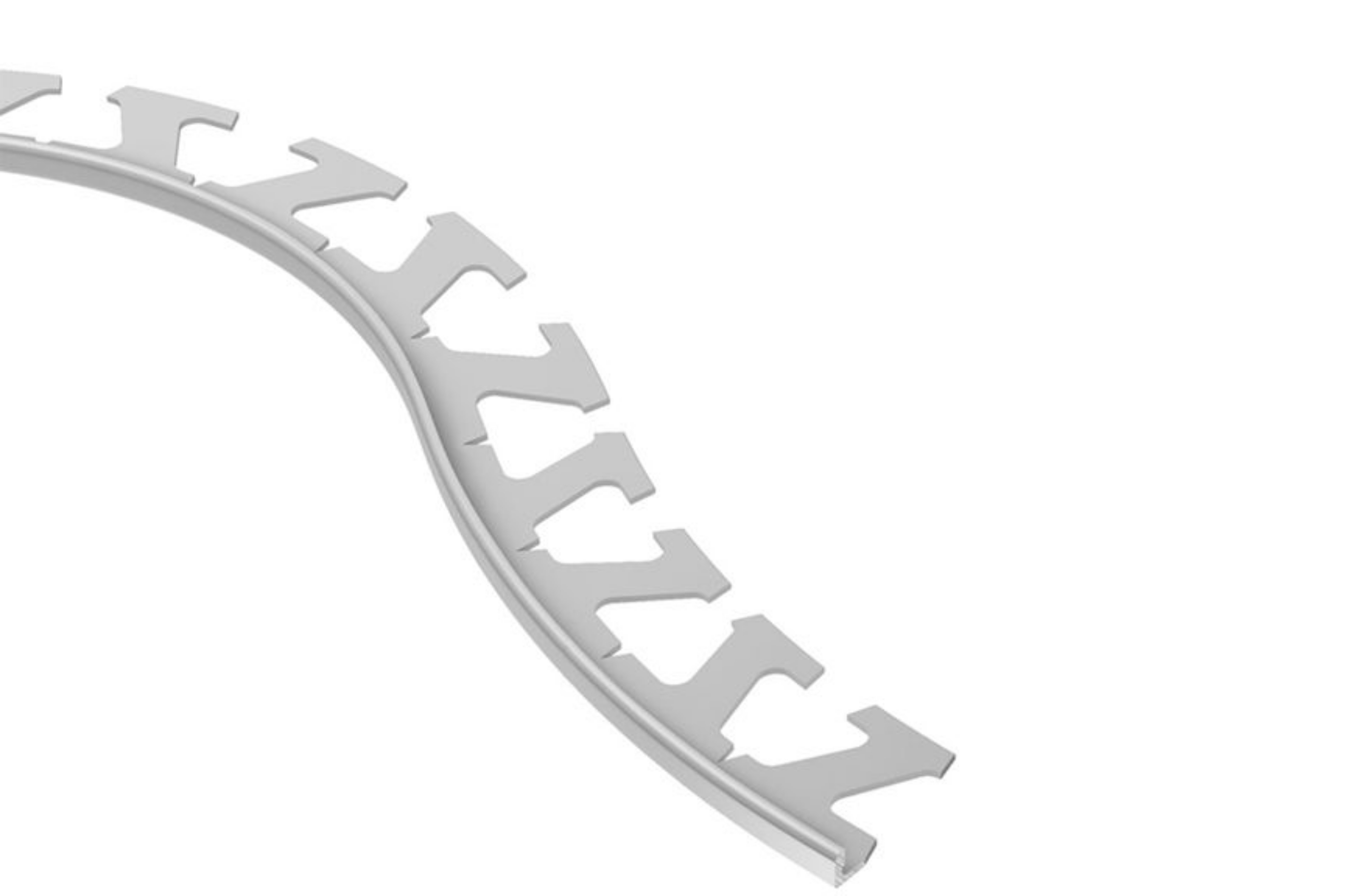 Schluter Deco-Radius 1/4"-Large 1/2" Alum Mat R/AE125D