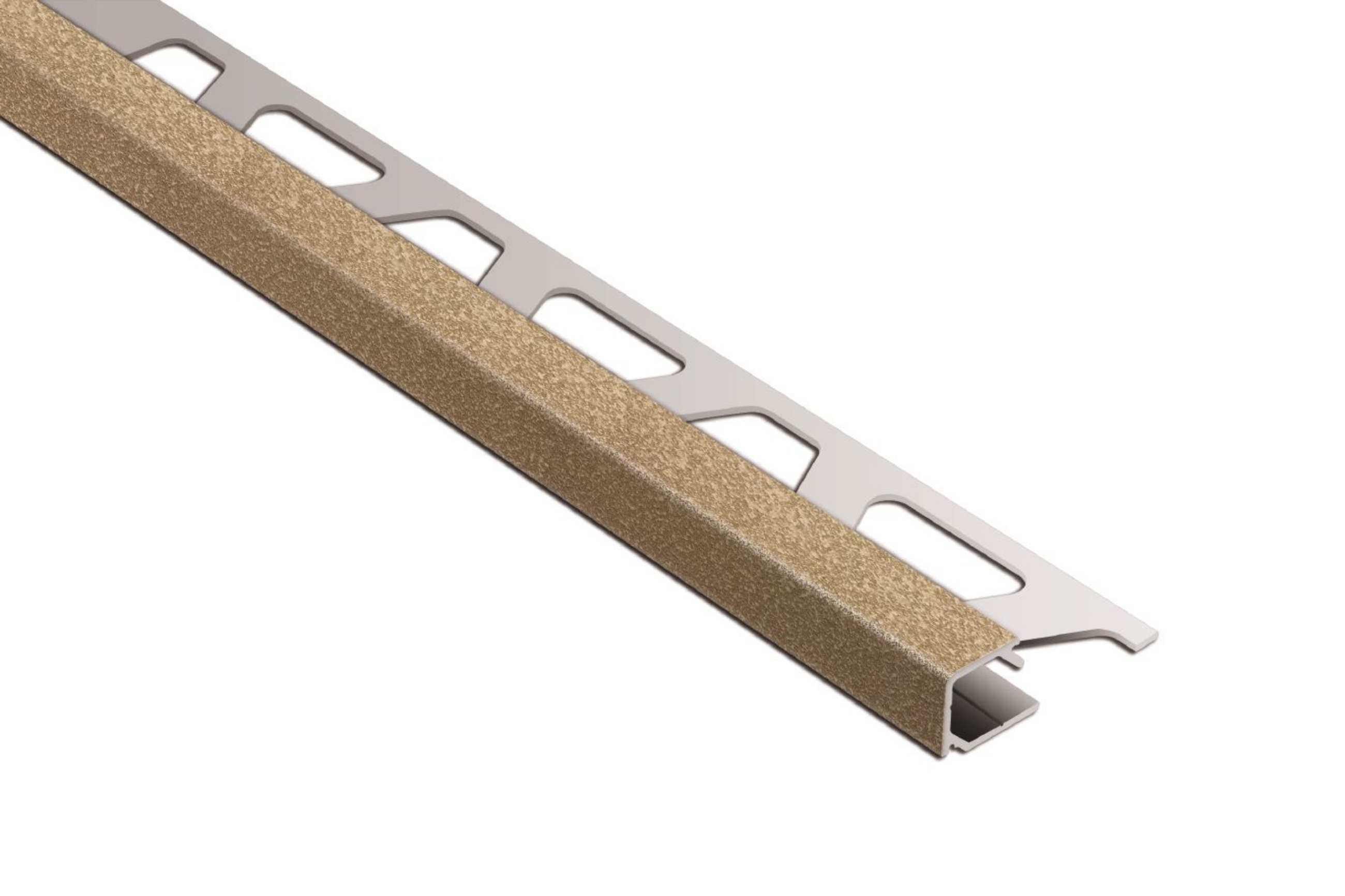 Schluter Quadec Profilé Carré 7/16" Alum Beige 10' Q110TSB/300