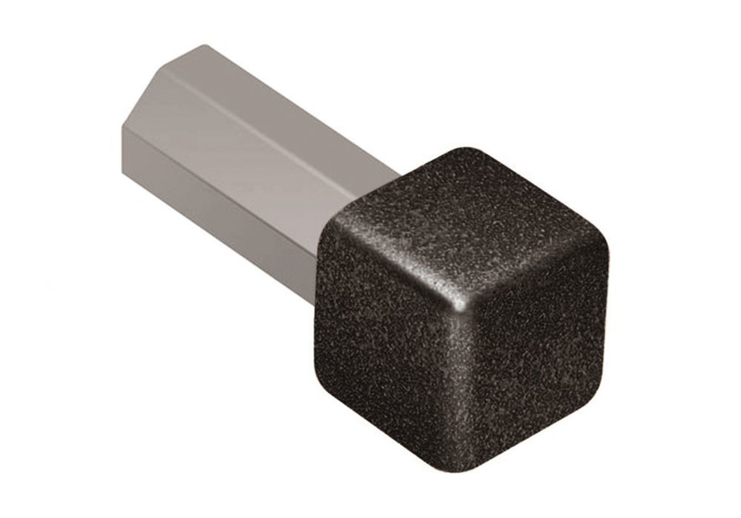 Schluter Quadec Coin Int/Ext 1/2" Alum Anthracite Foncé EV/Q125TSDA