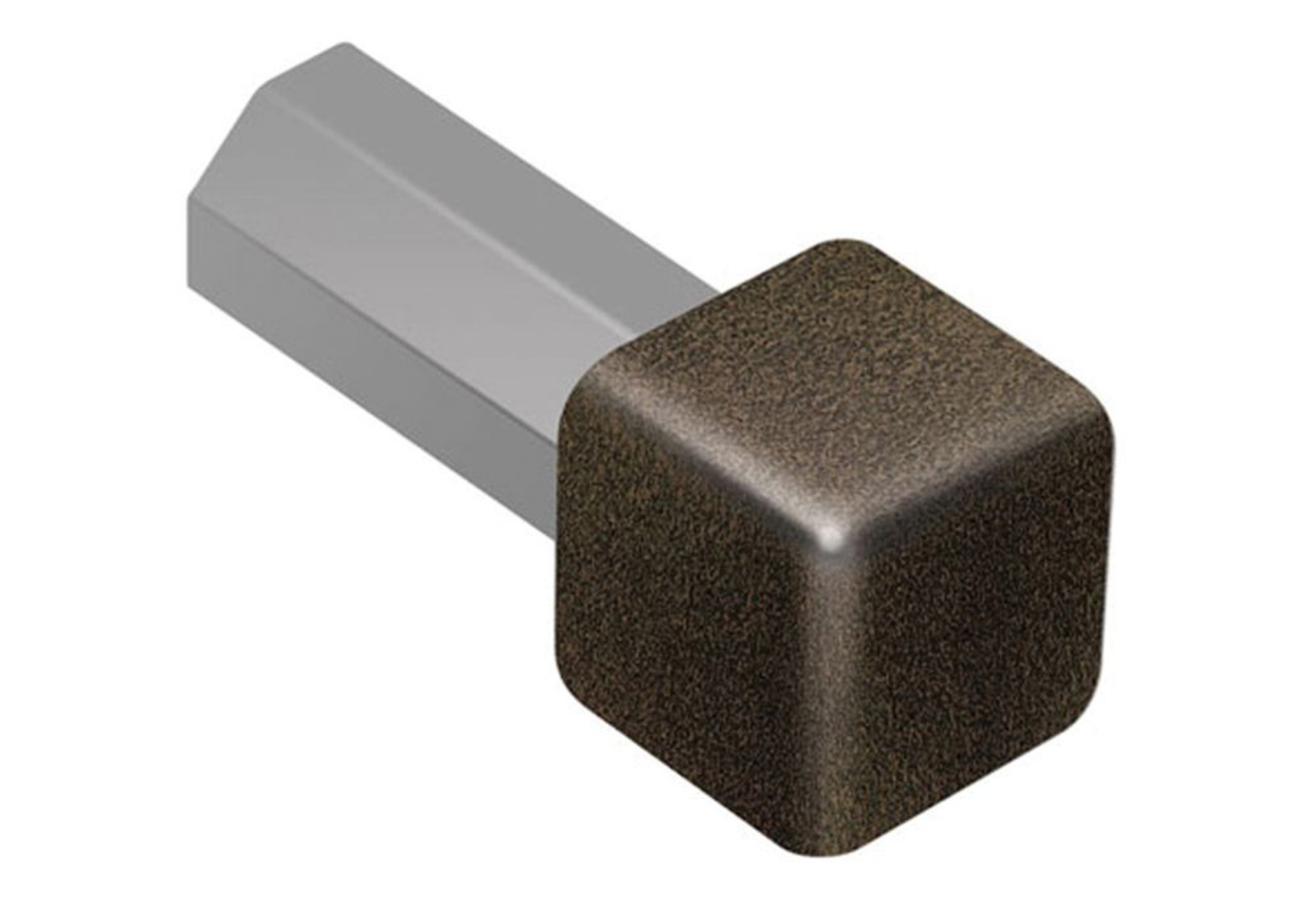 Schluter Quadec Coin Int/Ext 1/2" Alum Bronze EV/Q125TSOB