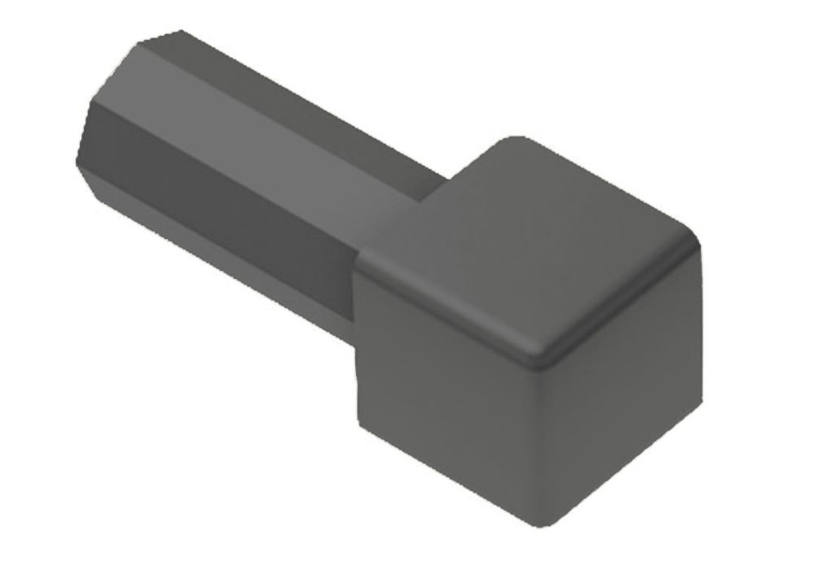 Schluter Quadec Coin Ext 5/16" Pvc Gris E/PQ80G