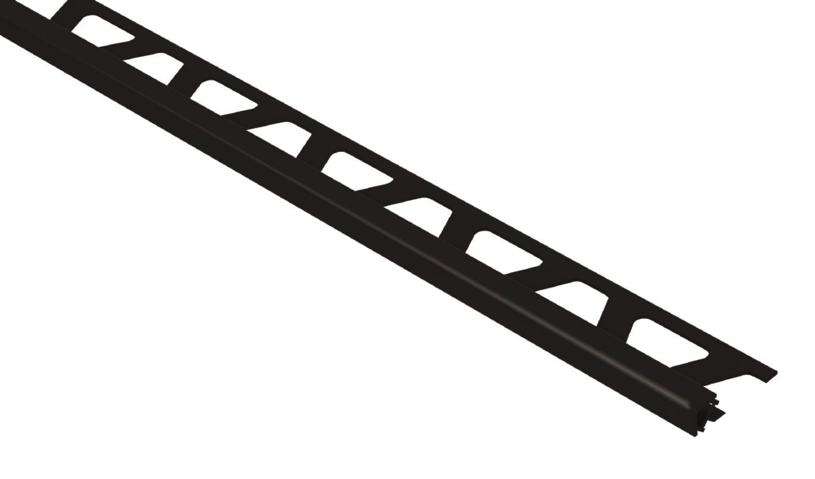Schluter Quadec Profilé Carré 5/16" Pvc Noir PQ80GS