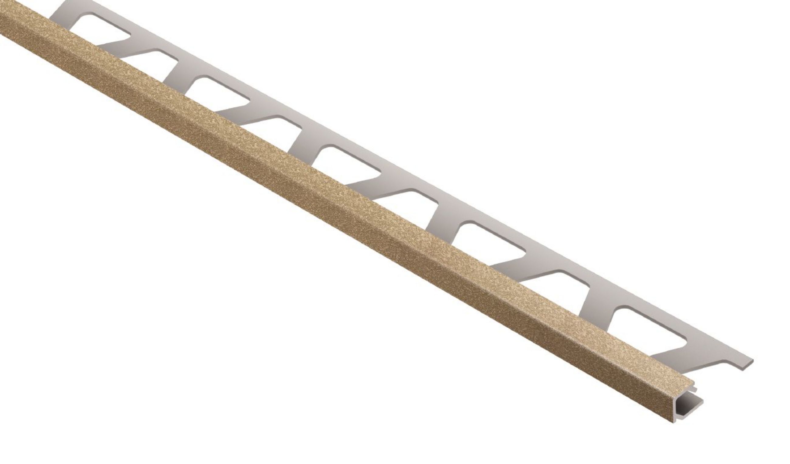 Schluter Quadec Profilé Carré 5/16" Alum Beige Q80TSB