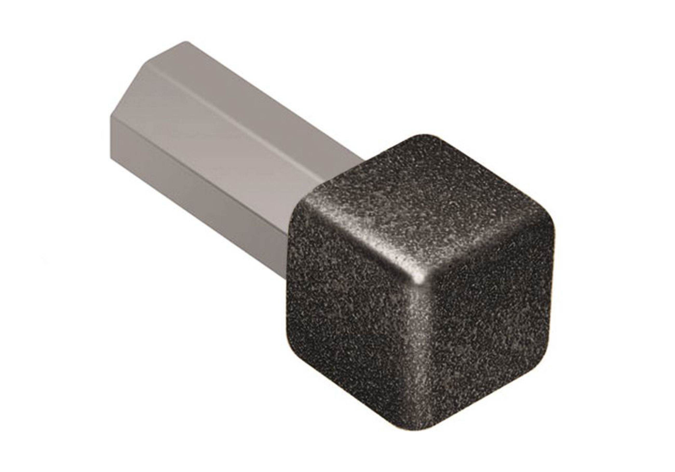 Schluter Quadec Coin Int/Ext 1/4" Alum Anthracite Clair EV/Q60TSLA