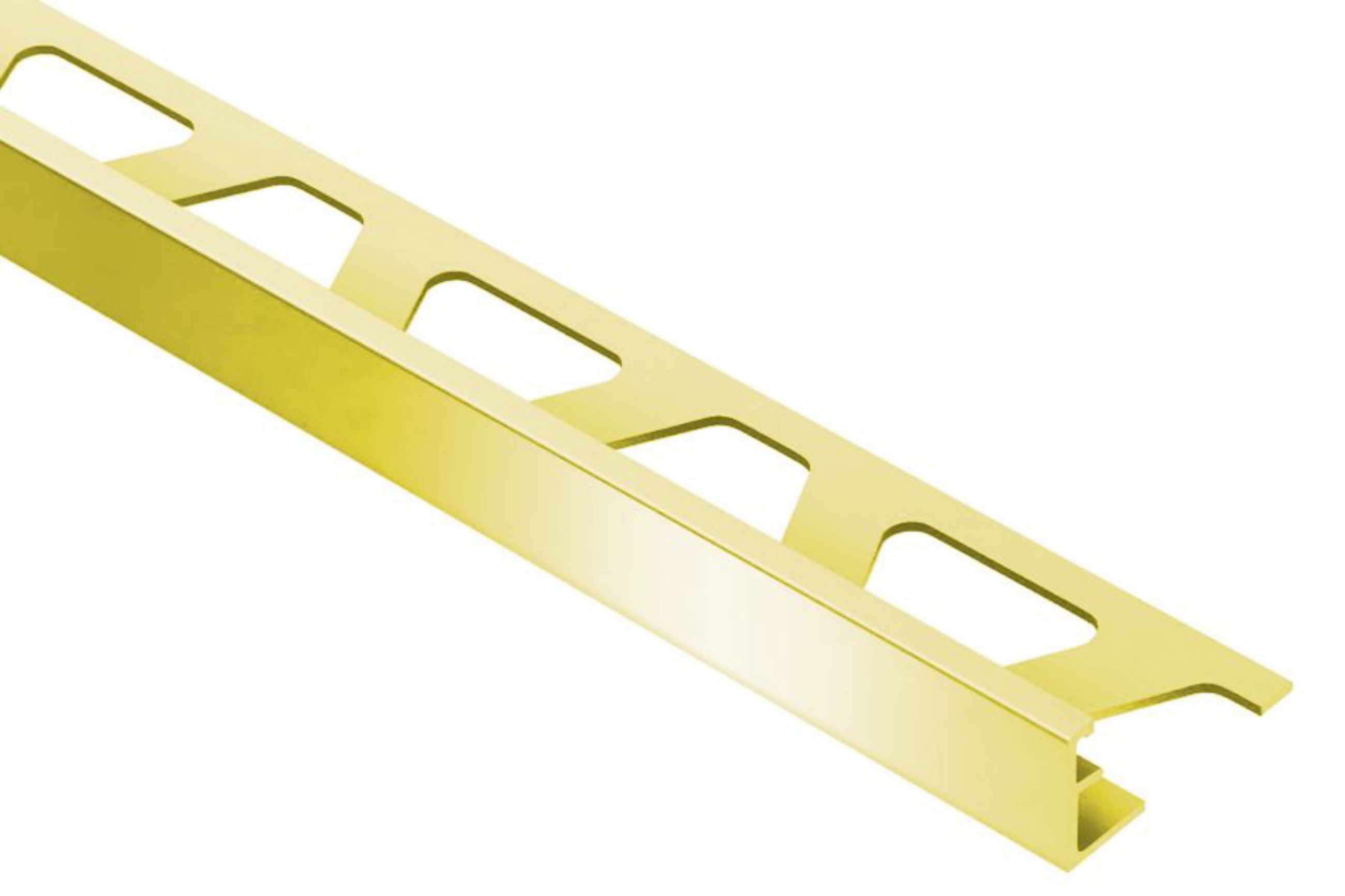 Schluter Schiene Profilé 1/4" Alum Laiton Poli A60AMG