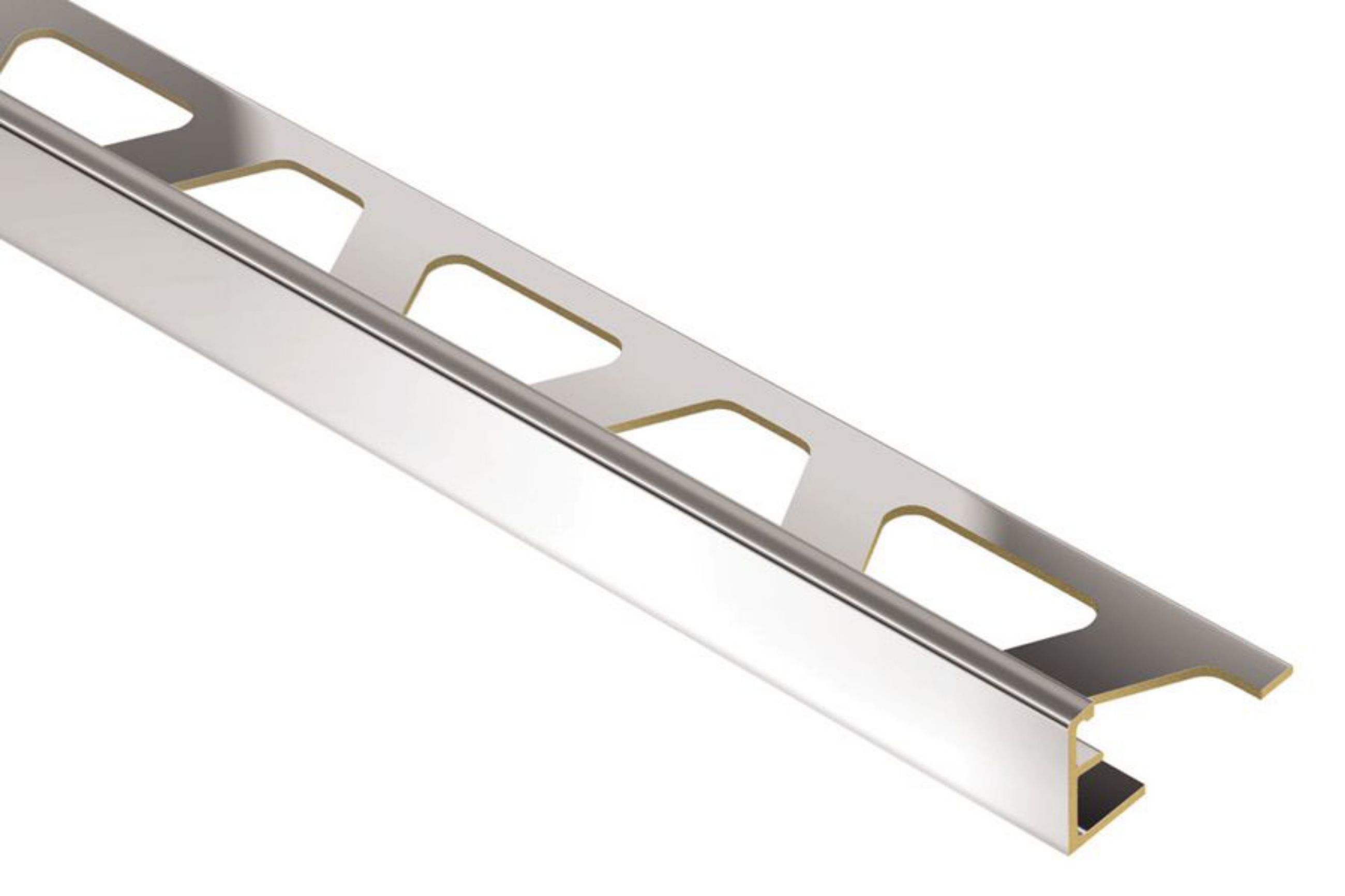 Schluter Schiene Profilé 1/4" Laiton Chromé MC60