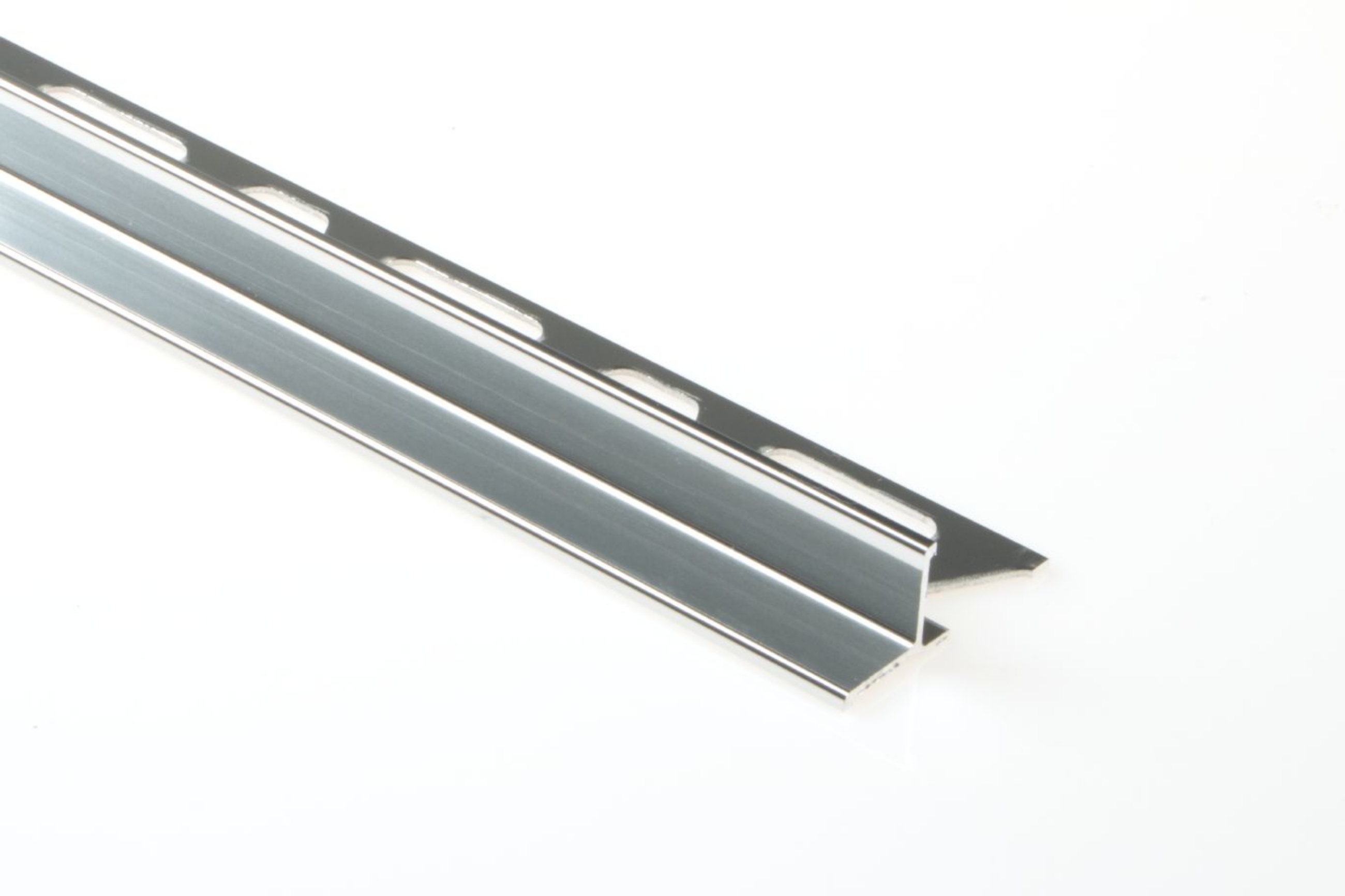 Schluter Indec Profilé 3/8" Alum Chromé Poli IN100ACG