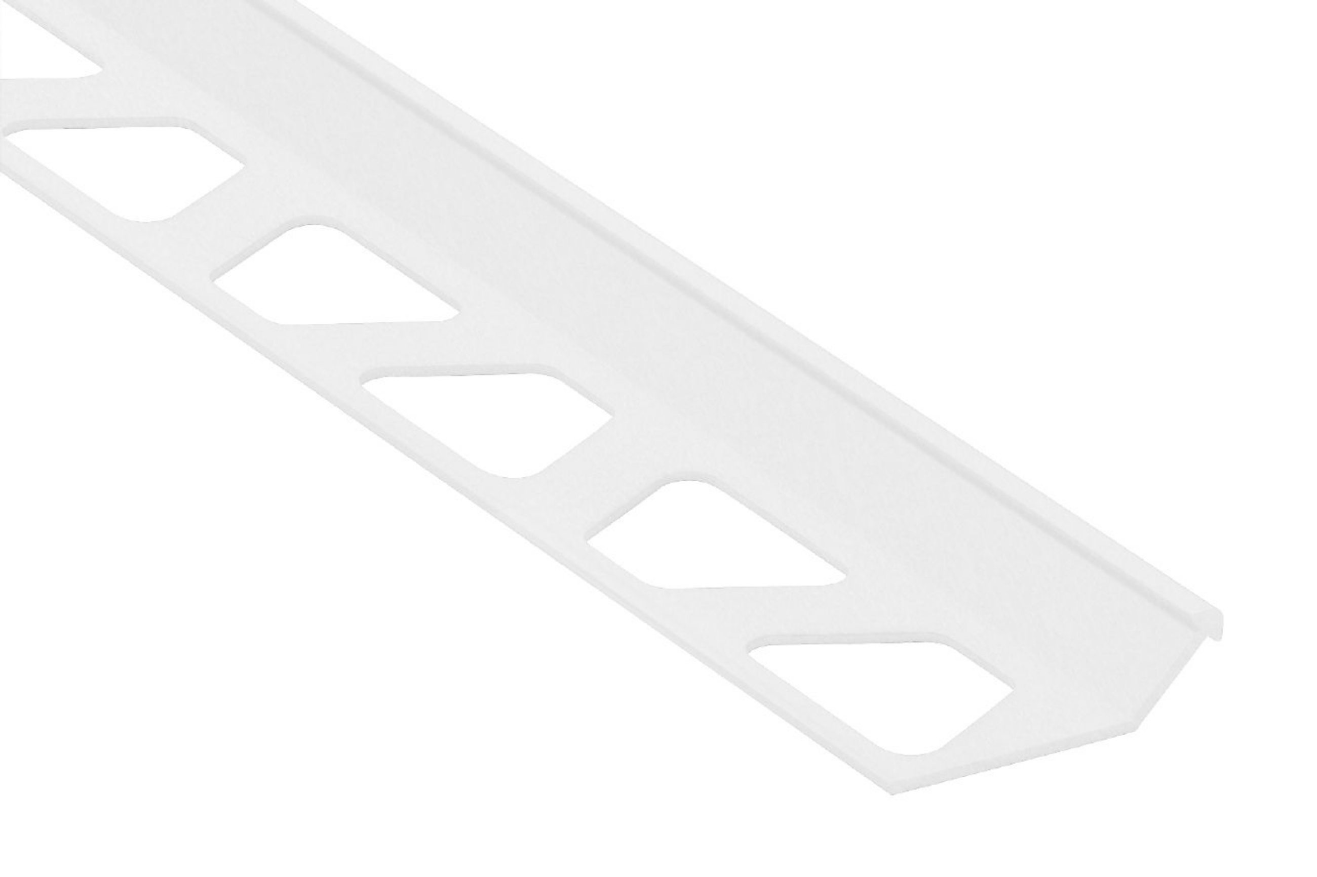 Schluter Finec Profilé 7/16" Alum Blanc Mat F110MBW