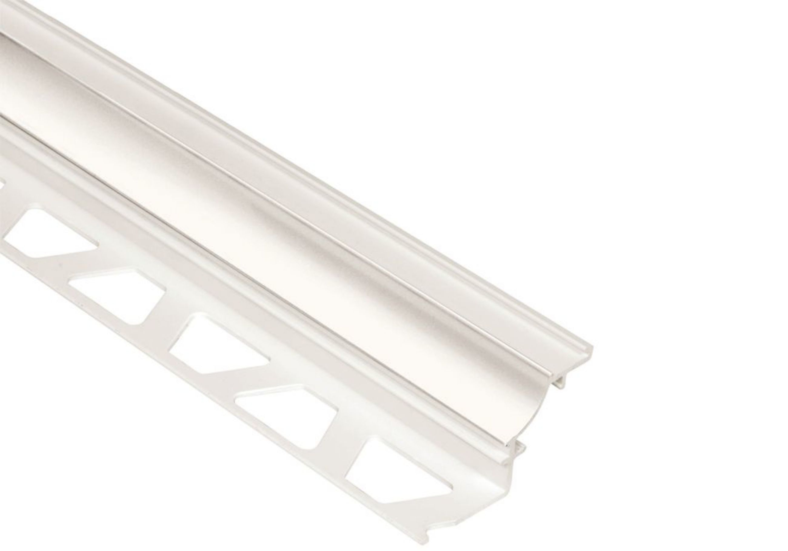Schluter Dilex-Phk Prof À Gorge 1/2" Pvc Blanc PHK1S125W