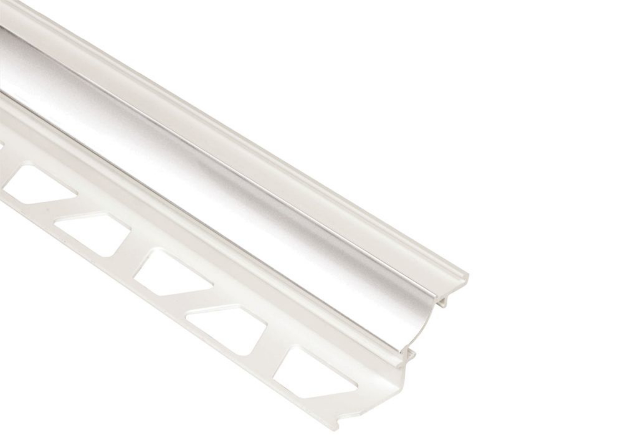 Schluter Dilex-Phk Prof À Gorge 1/2" Pvc Blanc Écl PHK1S125BW