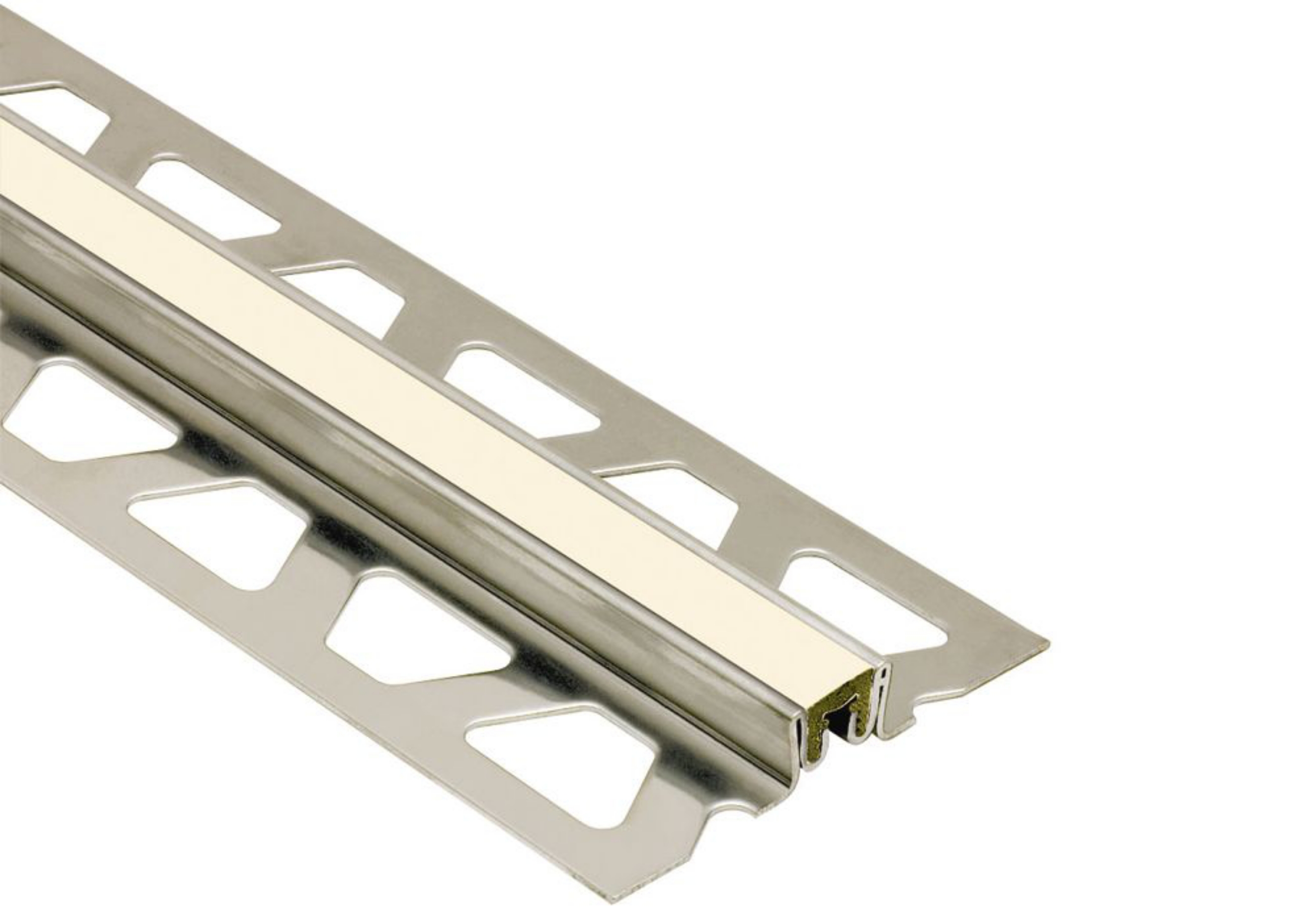Schluter Dilex-Ksn 5/8" Inox / Joint 7/16" Sable EKSN160SP