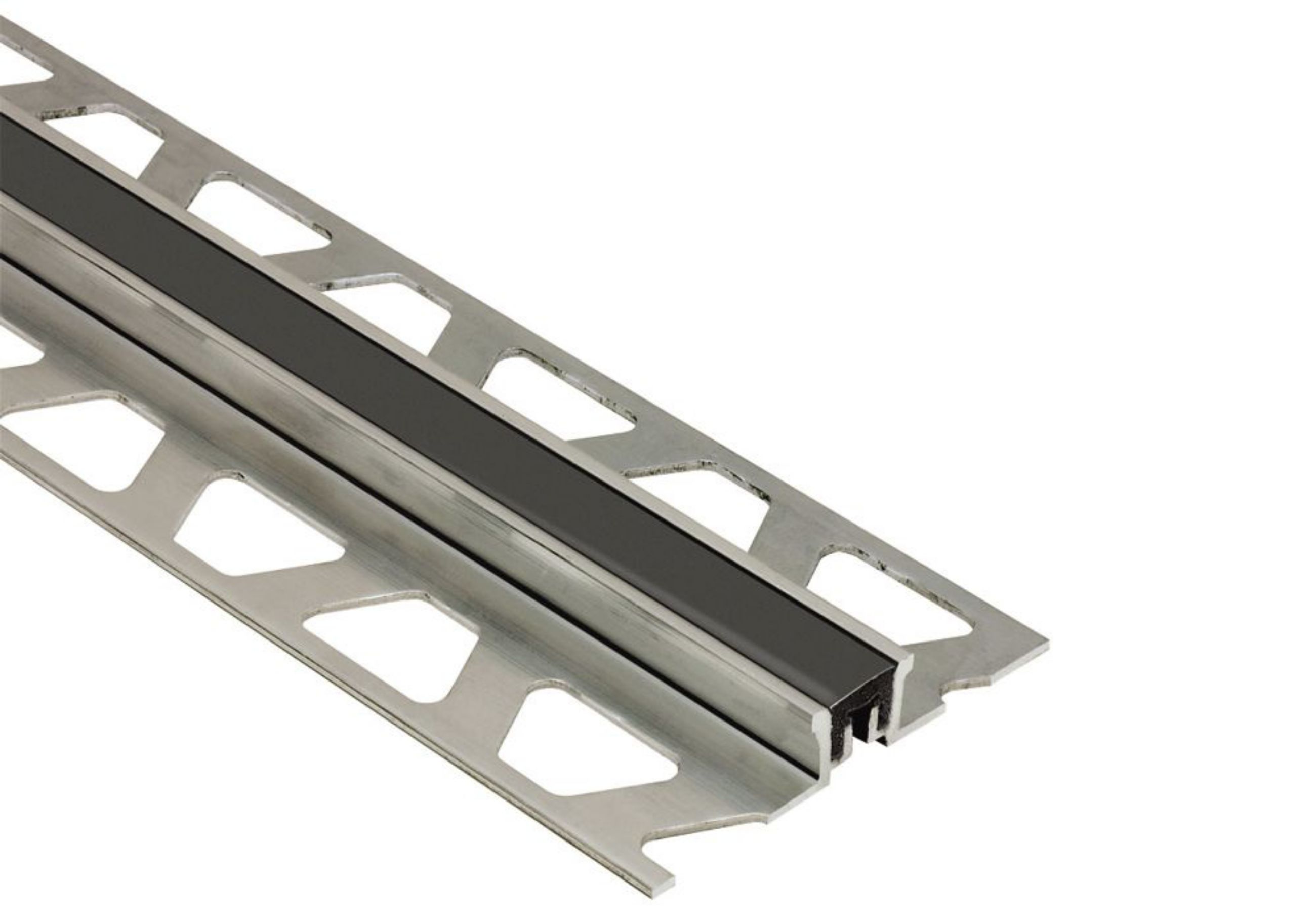 Schluter Dilex-Ksn 1/2" Alum / Joint 7/16" Noir AKSN125GS