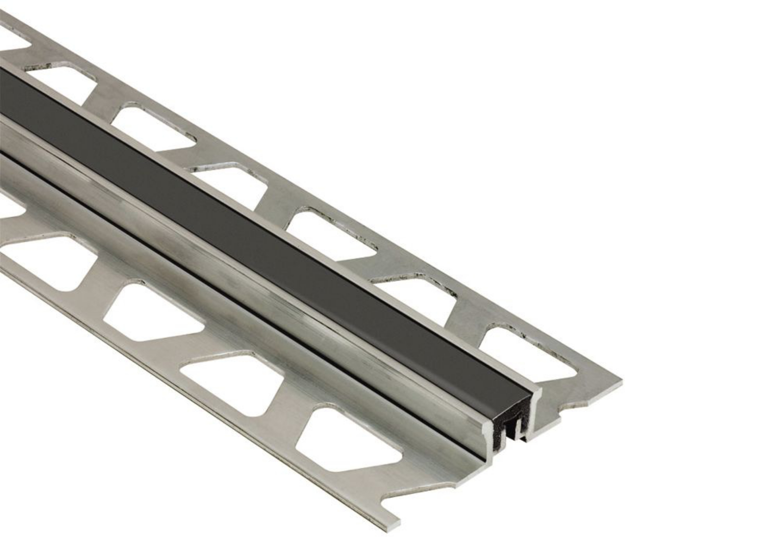 Schluter Dilex-Ksn 5/16" Alum / Joint 7/16" Noir AKSN80GS