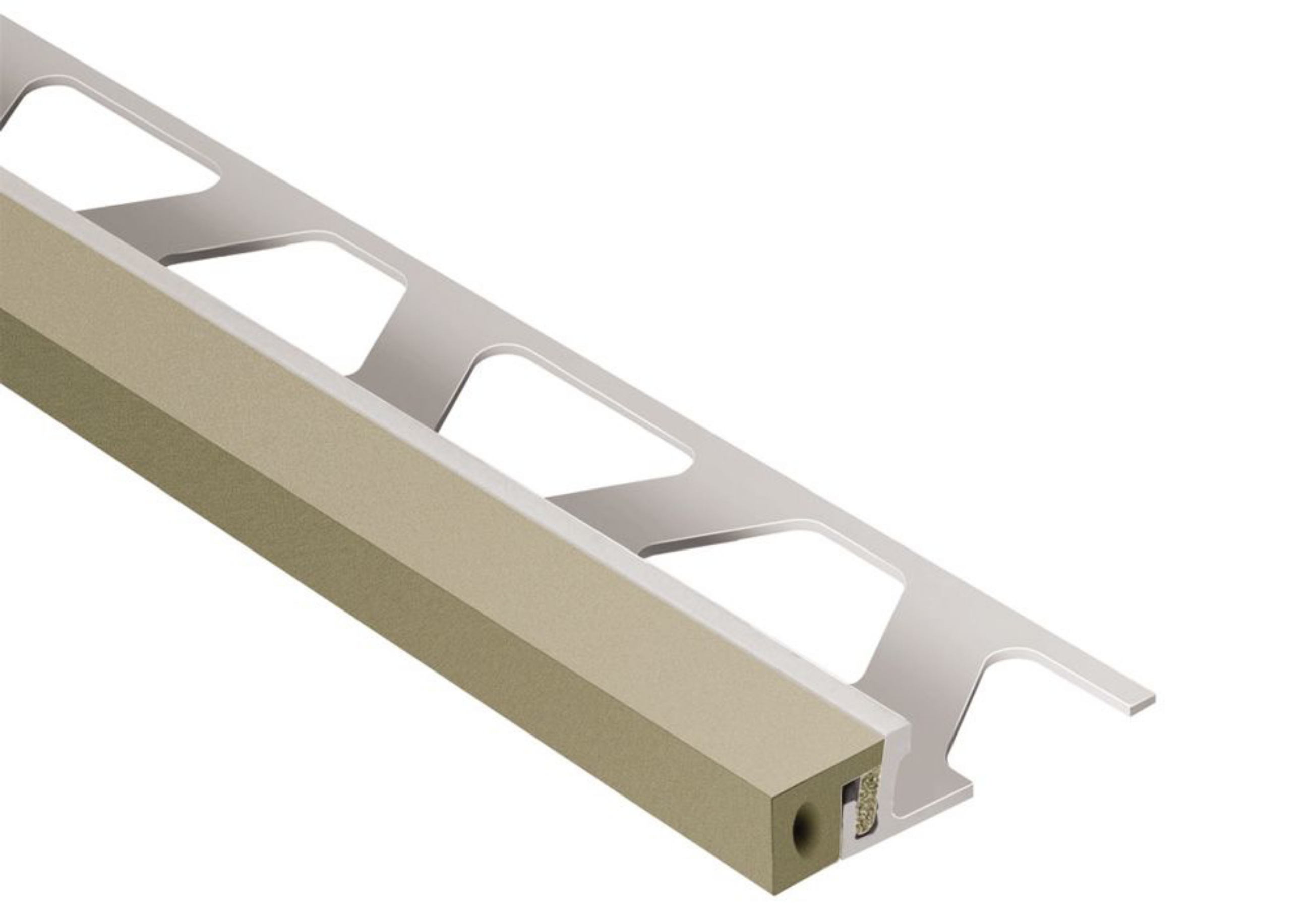 Schluter Dilex-Ksa 1/2" Alum / Joint 3/8" Gris AKSA125G