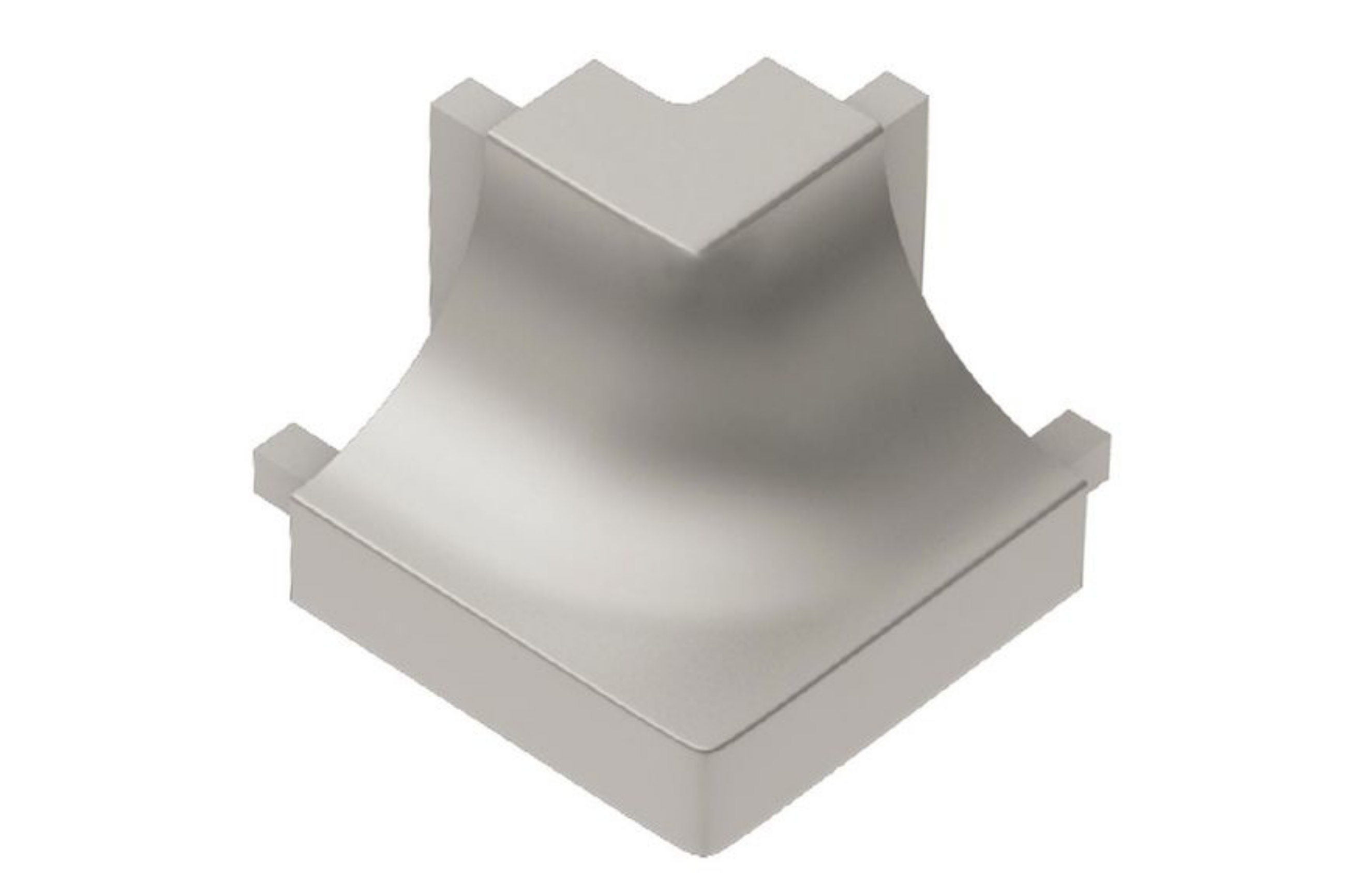 Schluter Dilex-Ahk Coin Ext Carré 90° Alum Nickel Mat E90Q/AHK1S/AT