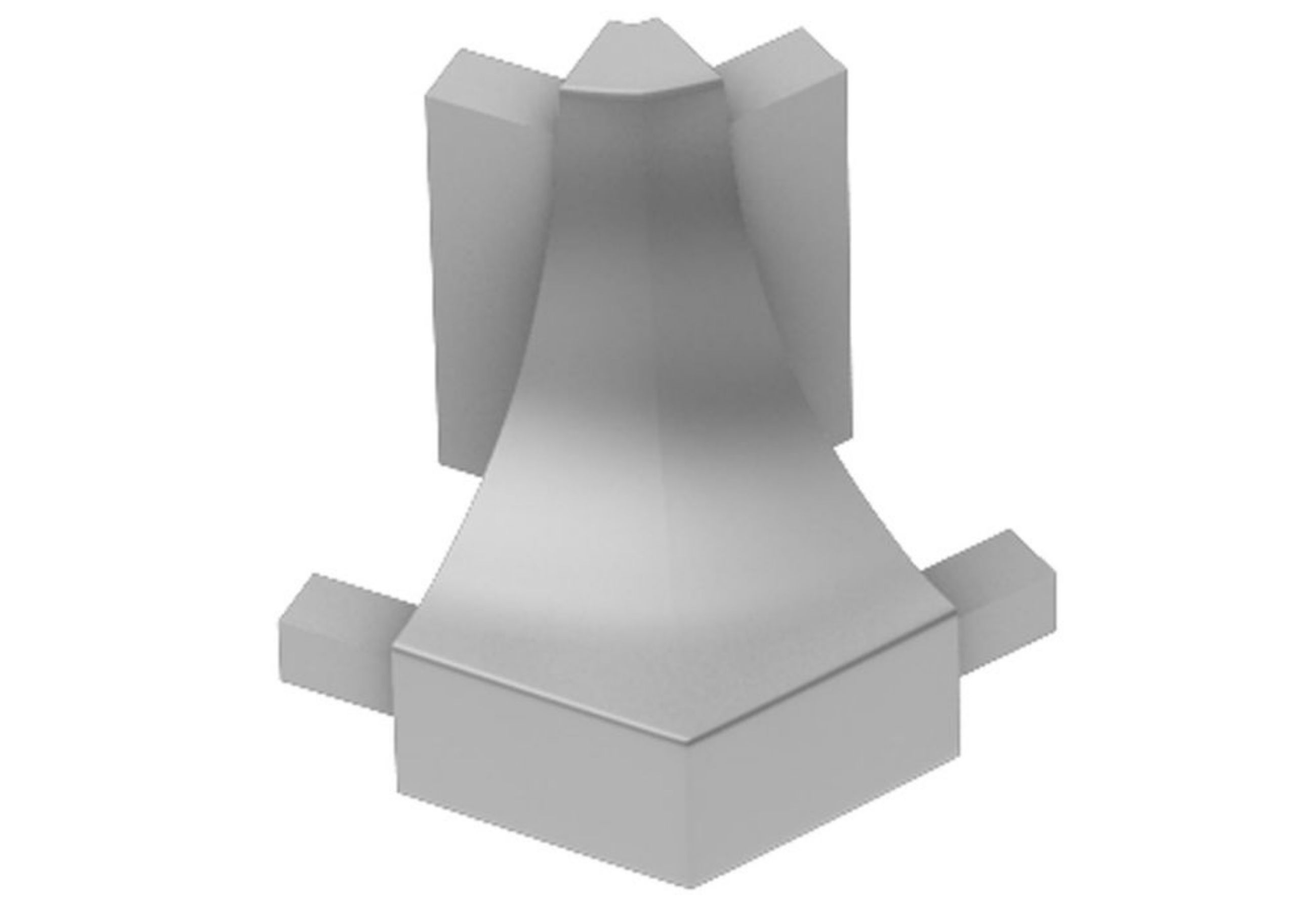 Schluter Dilex-Ahk Coin Ext 135° Alum Mat E135/AHK1S/AE