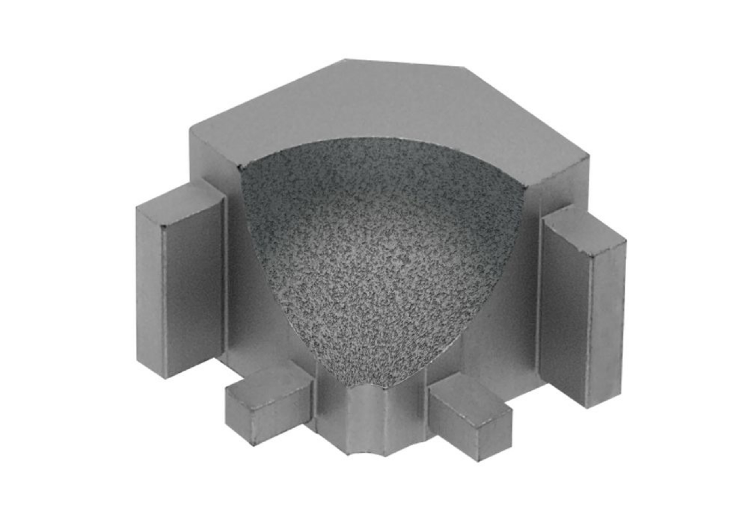 Schluter Dilex-Ahk Coin Int 90° Alum Étain I90/AHK1S/TSG