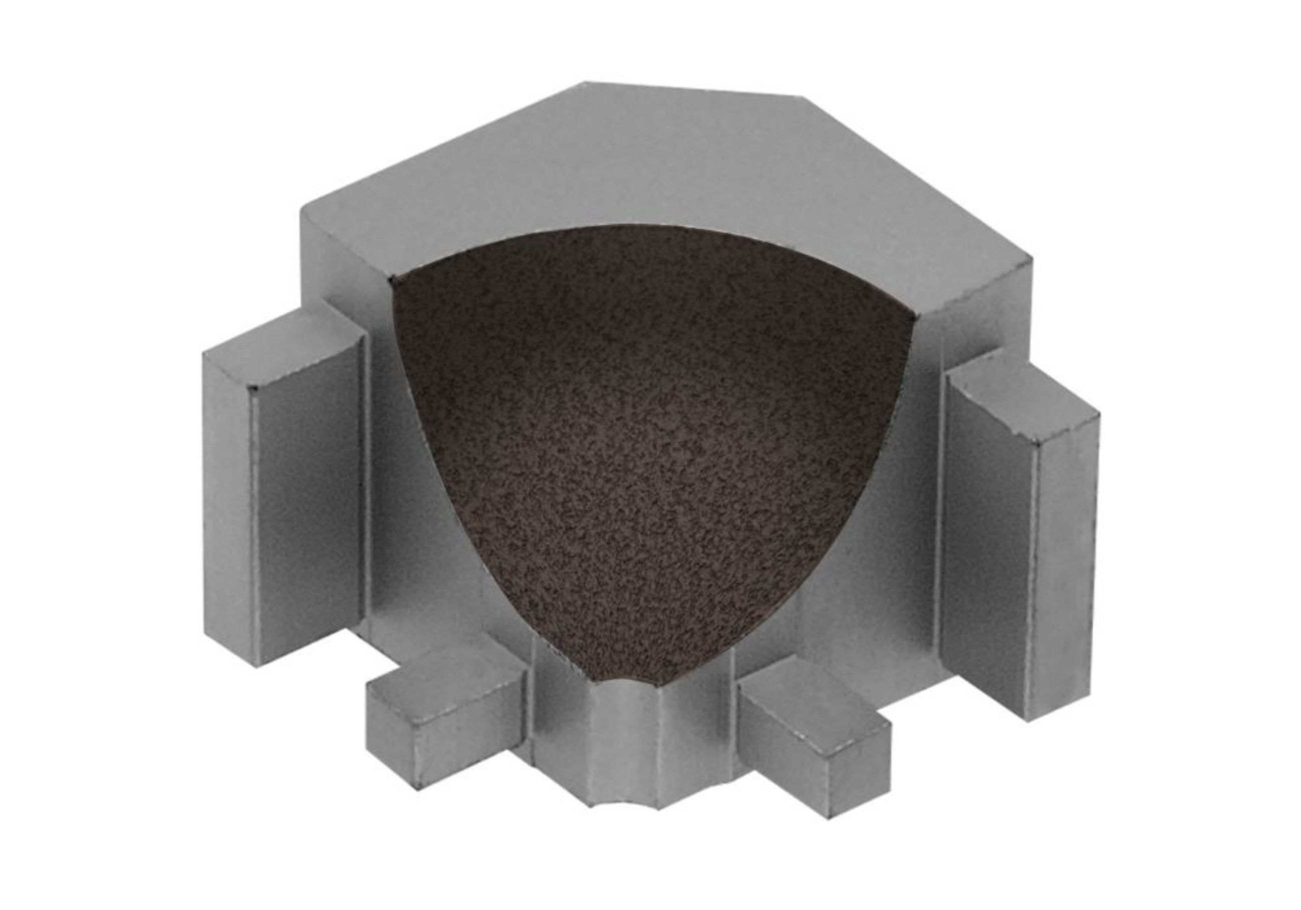 Schluter Dilex-Ahk Coin Int 90° Alum Anthracite Foncé I90/AHK1S/TSDA