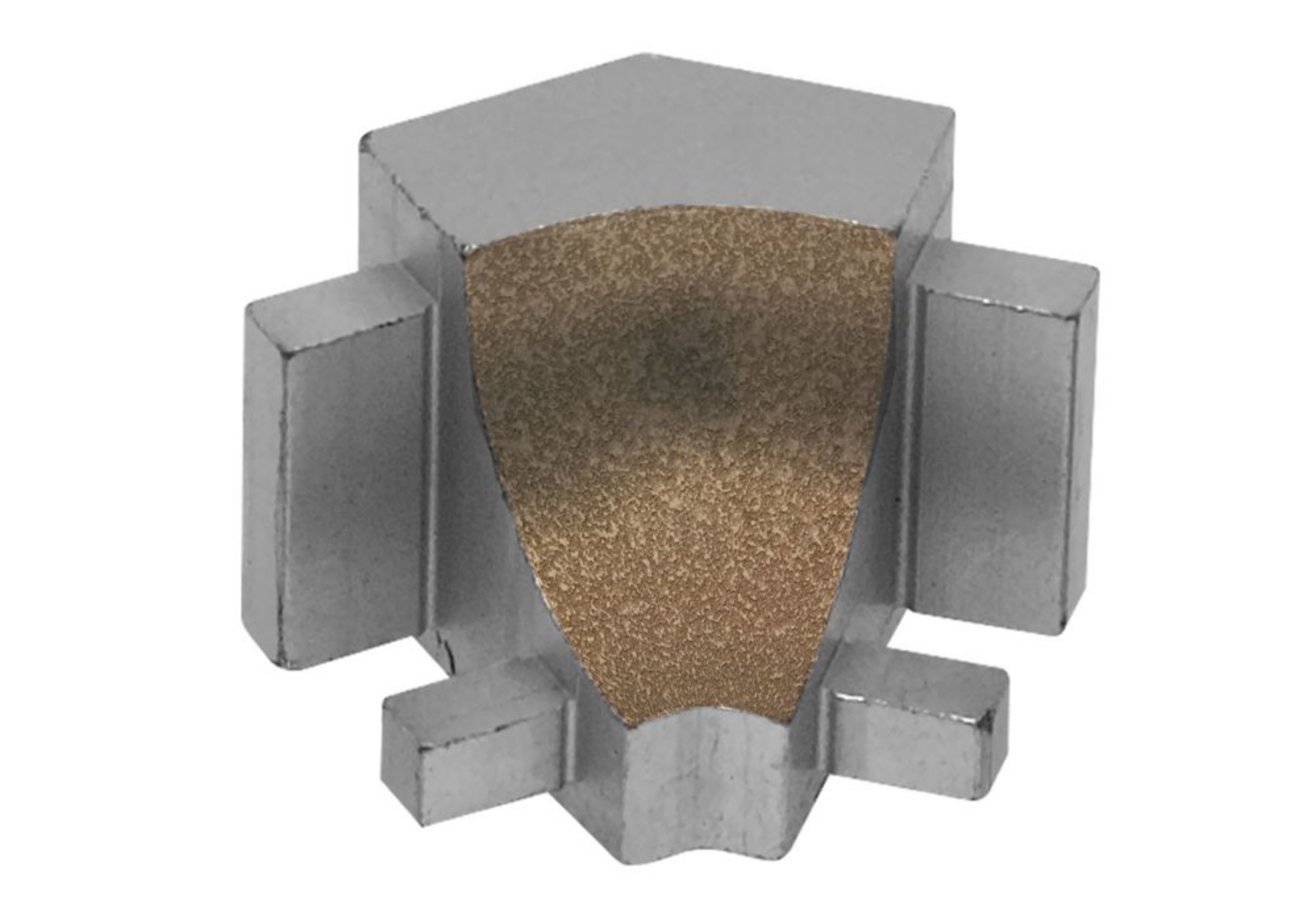 Schluter Dilex-Ahk Coin Int 135° Alum Beige I135/AHK1S/TSB