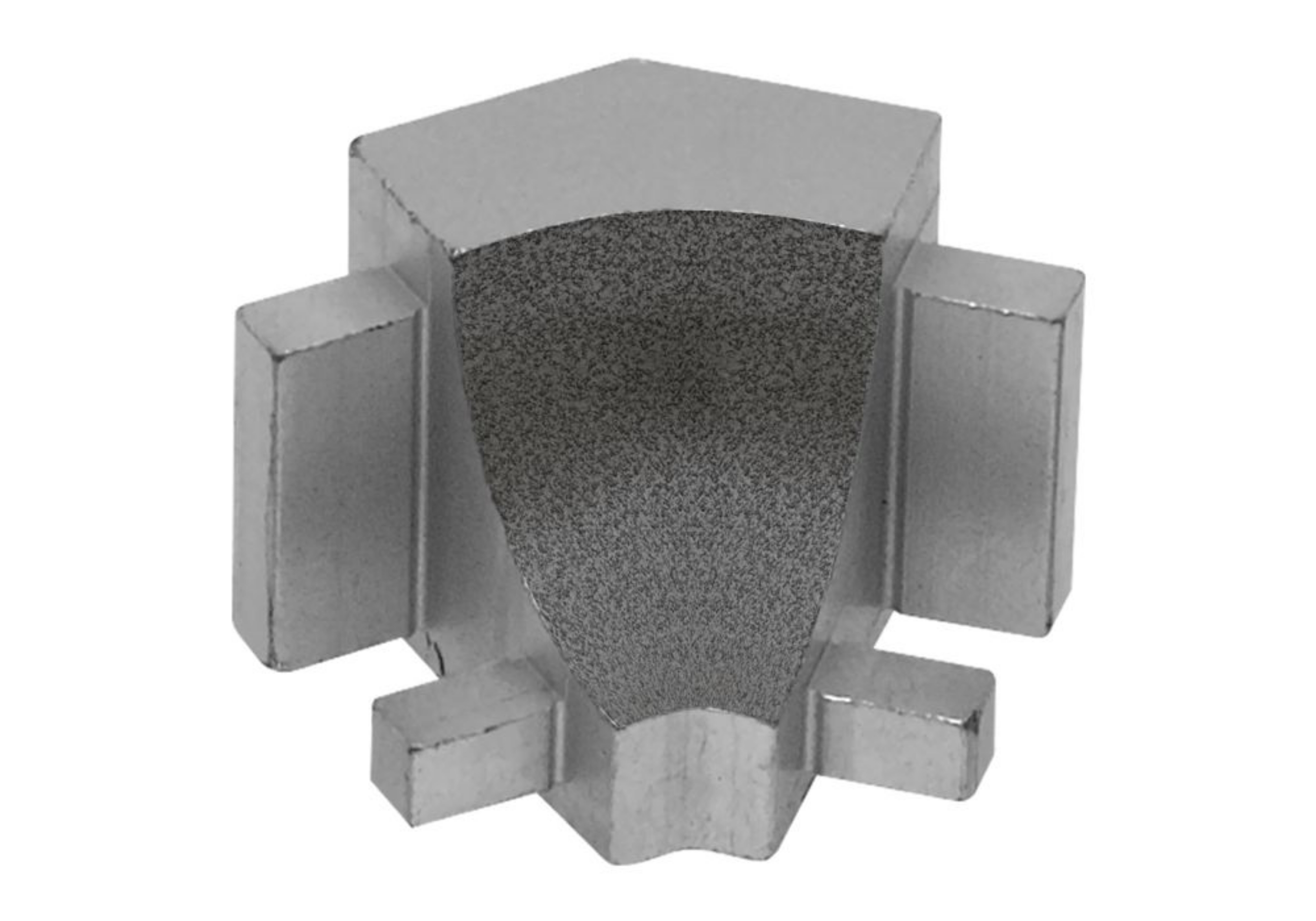 Schluter Dilex-Ahk Coin Int 135° Alum Gris Pierre I135/AHK1S/TSSG