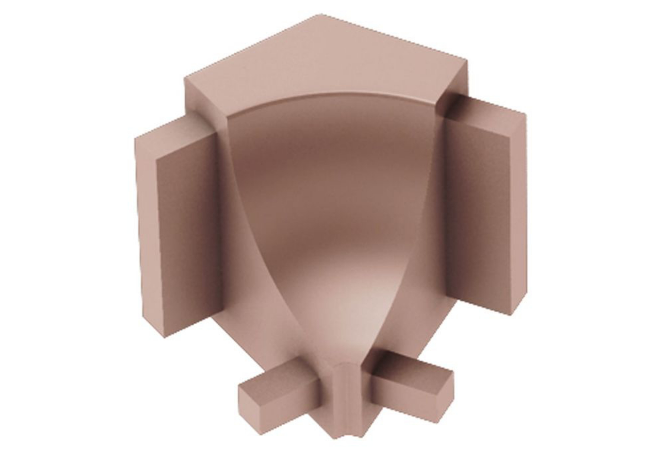 Schluter Dilex-Ahk Coin Int 135° Alum Cuivre Mat I135/AHK1S/AK