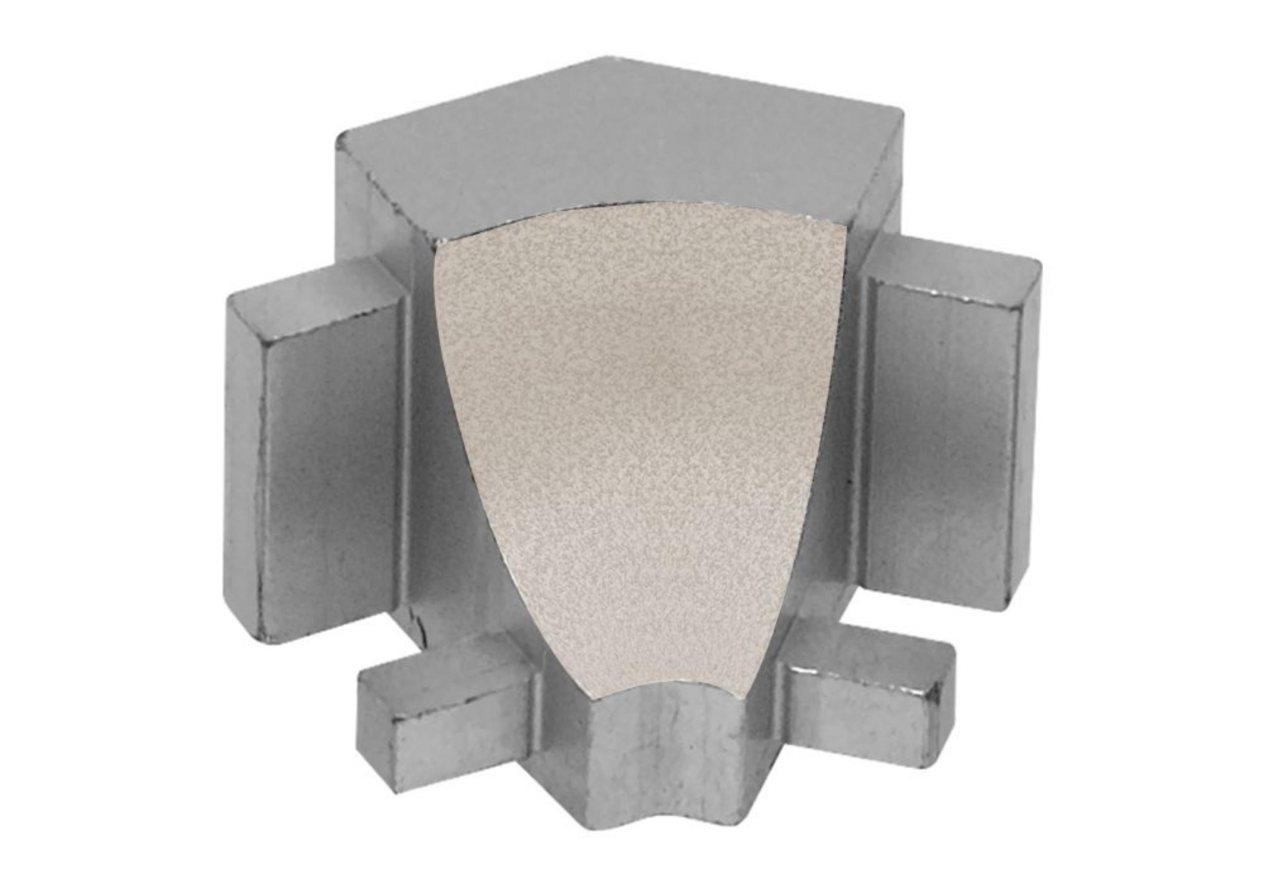 Schluter Dilex-Ahk Coin Int 135° Alum Ivoire I135/AHK1S/TSI