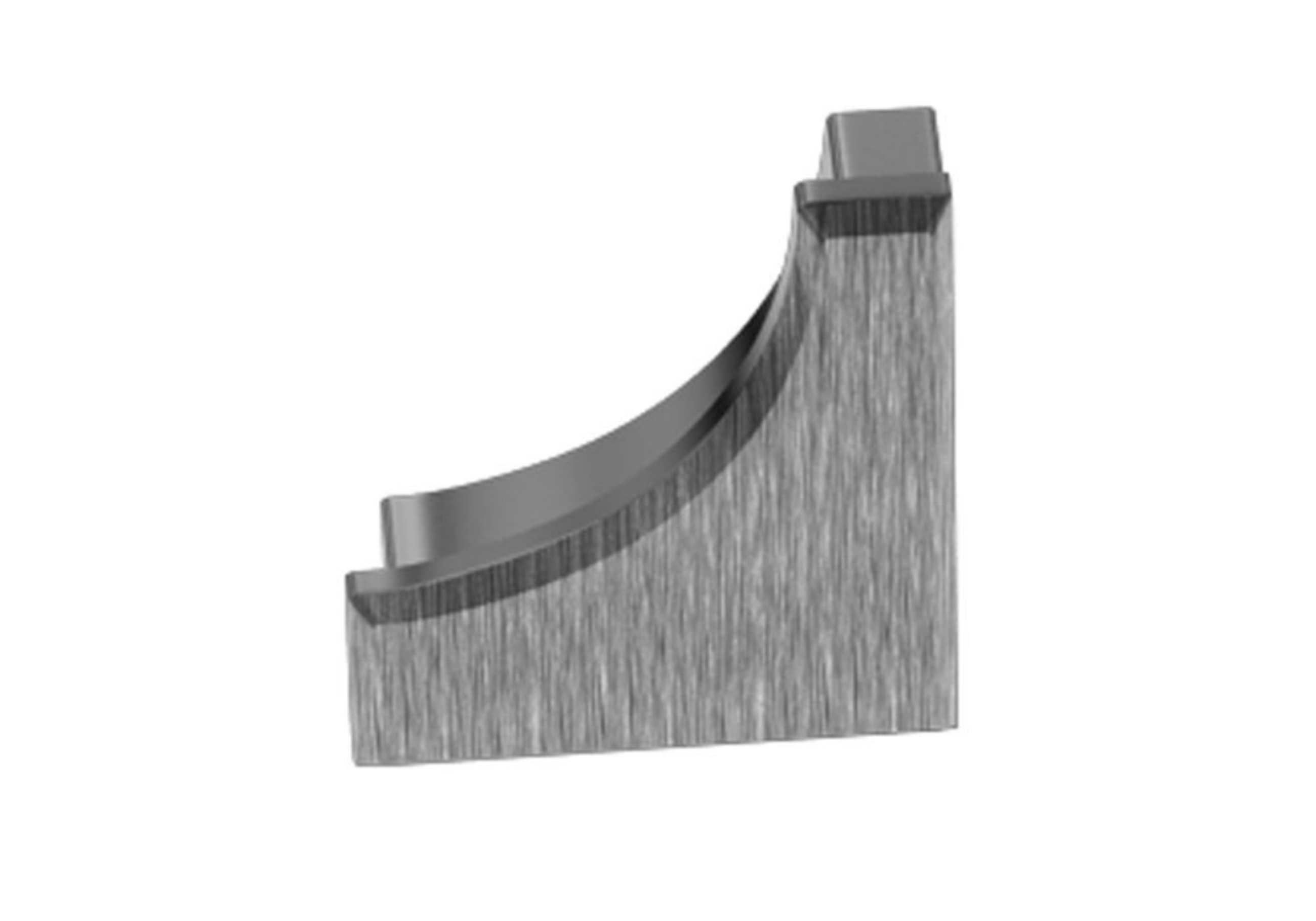 Schluter Dilex-Ahk Cap De Fermeture Alum Chromé Brossé E/AHK1S/ACGB
