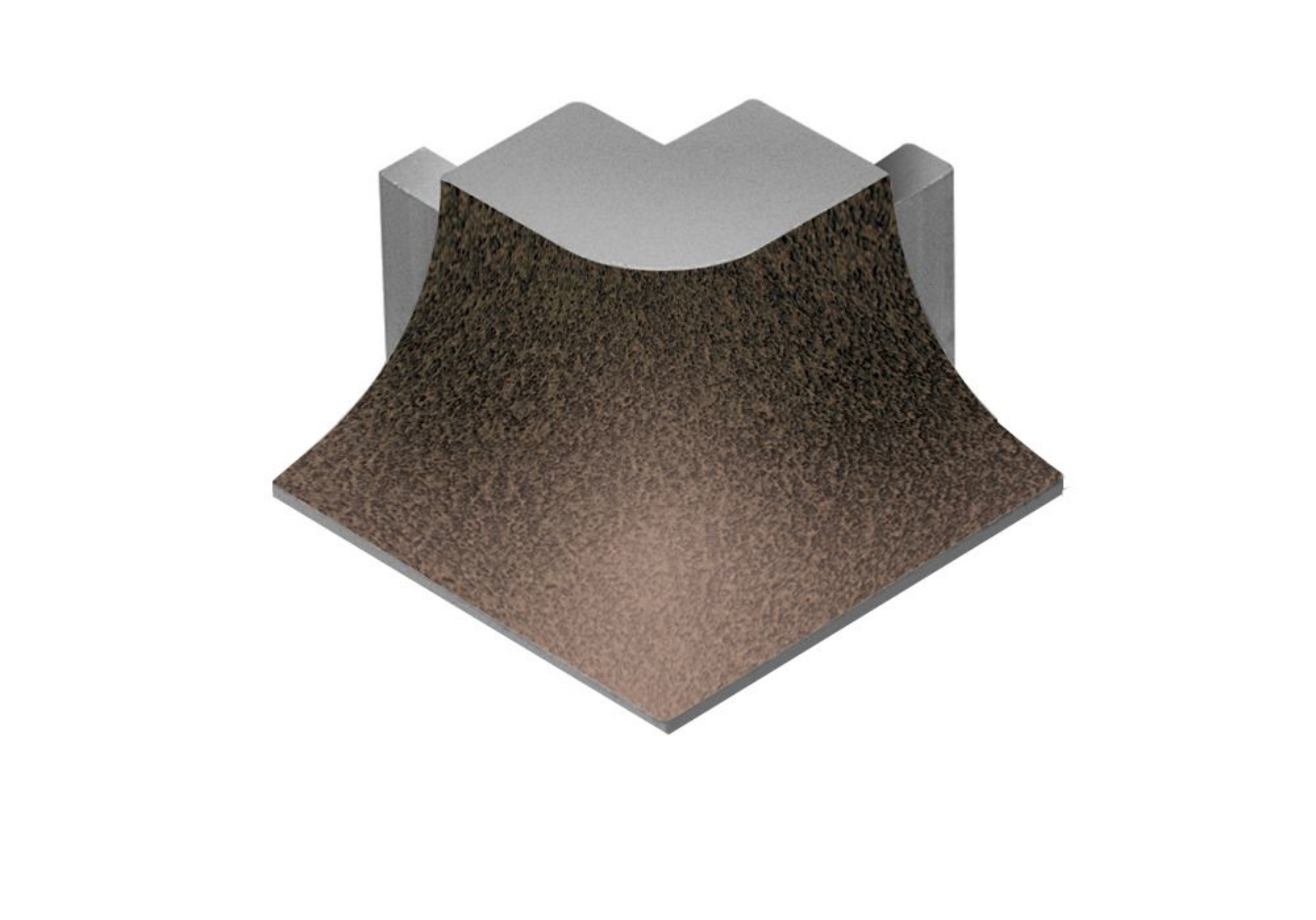 Schluter Dilex-Ahka Coin Ext 90° Alum Bronze E90/AHKA/TSOB
