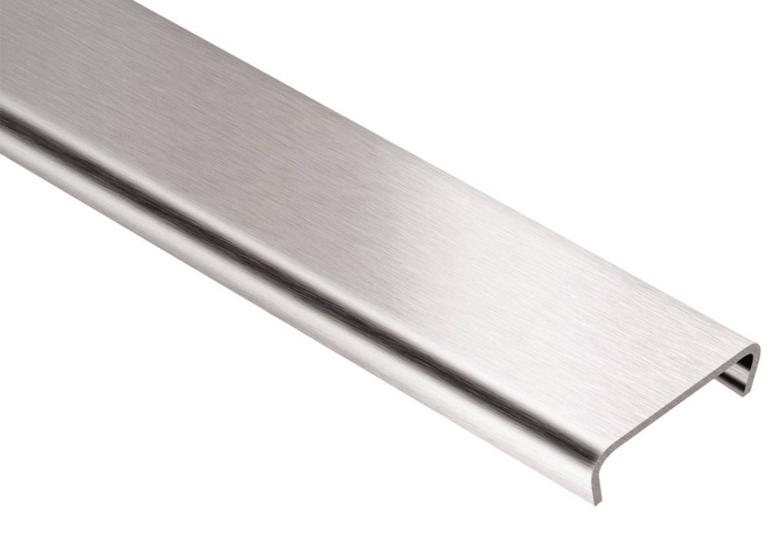 Schluter Designline 1" Bordure 1/4" Inox Brossé DL625EB
