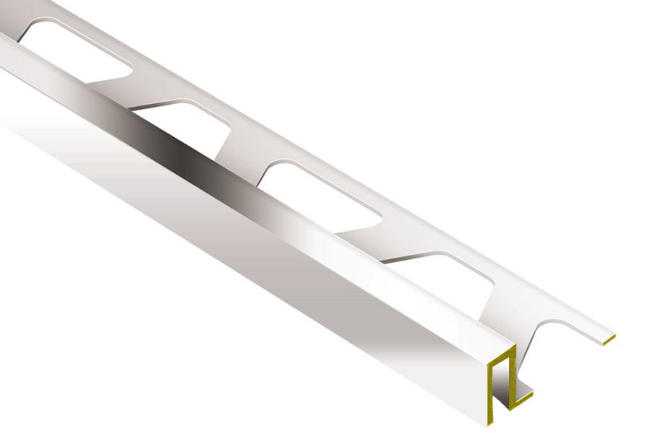 Schluter Deco 1/4"-Large 7/16" Laiton Chromé MC110D