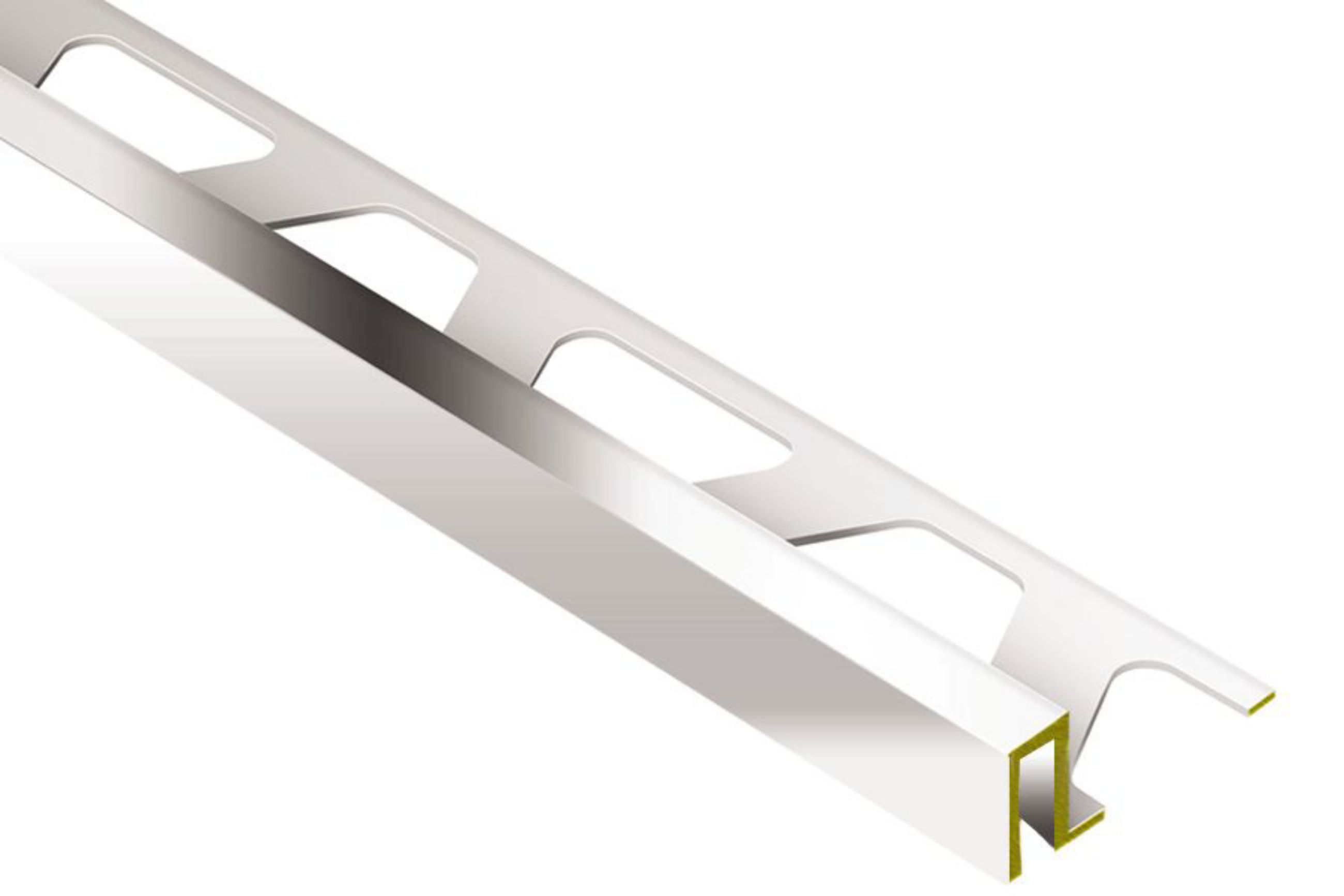 Schluter Deco 1/4"-Large 11/32" Laiton Chromé MC90D