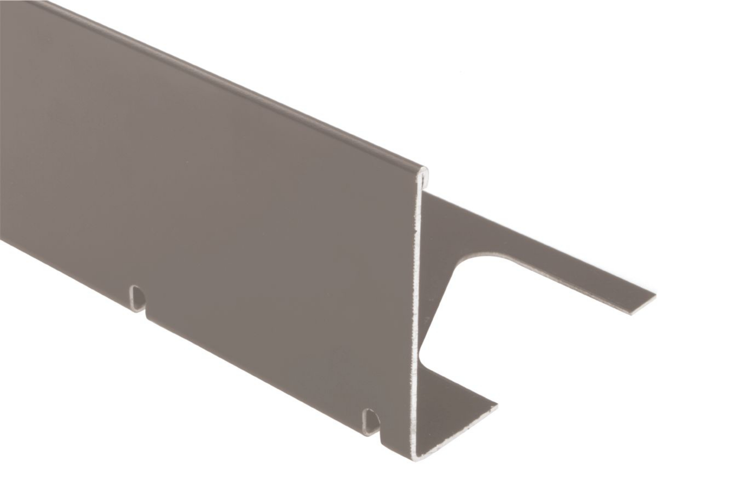 Schluter Bara-Rwl Bordure 3" Alum Gris Métal RWL75GM